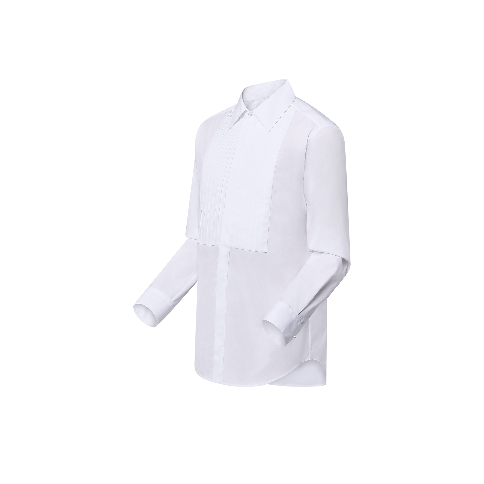 ビブフロントコットンイブニングシャツ - 画像 (3)