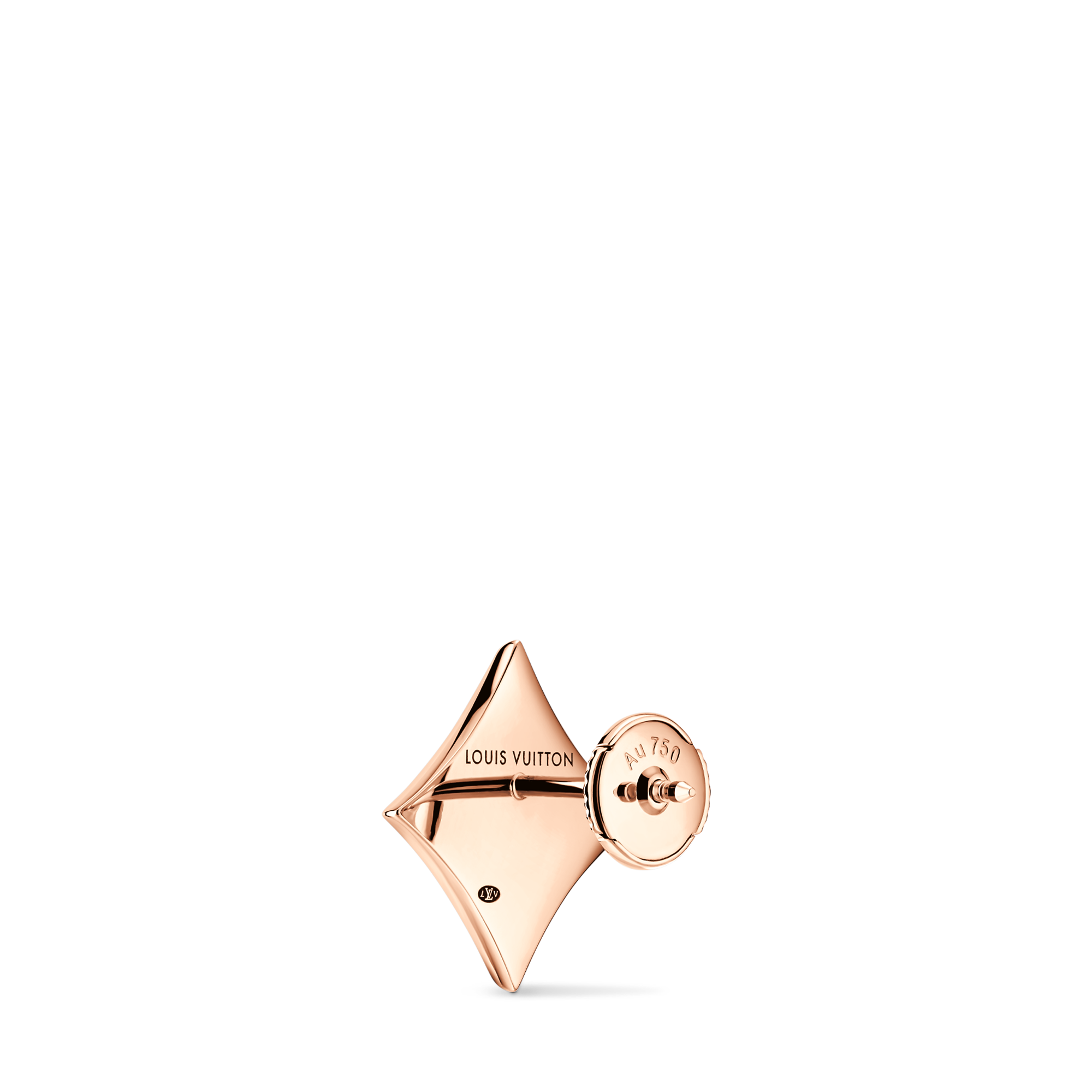 ピアス カラーブロッサム スター BB (ピンクゴールド×カーネリアン) 単品 - 画像 (4)
