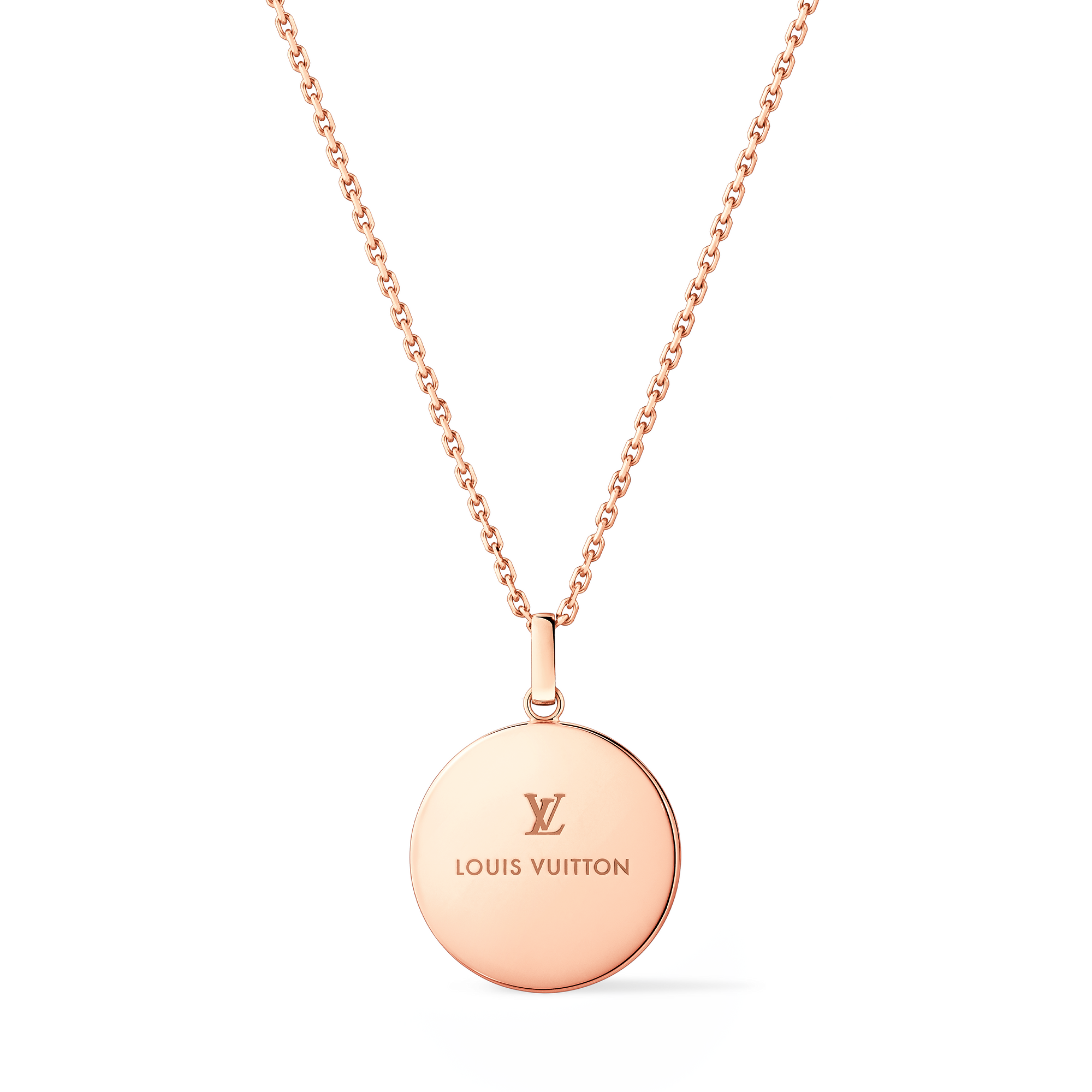メダリオンネックレス ブロッサム XL(ピンクゴールド×マラカイト×ダイヤモンド) - 画像 (4)