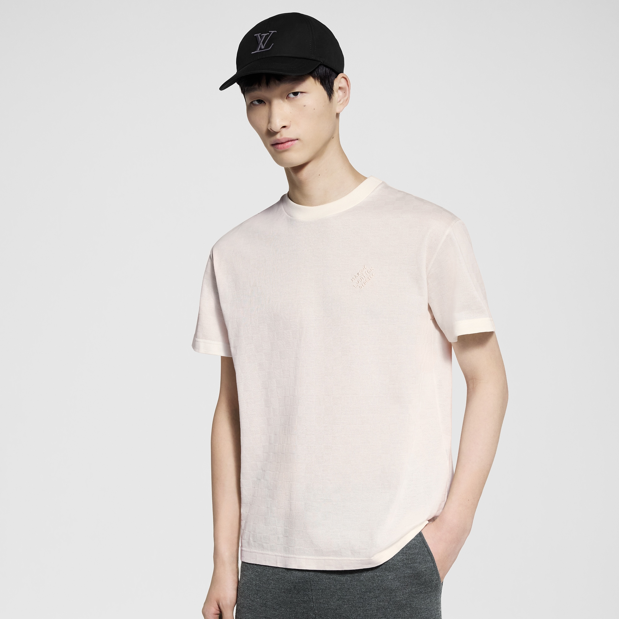 ダミエコットンピケTシャツ - 画像 (3)