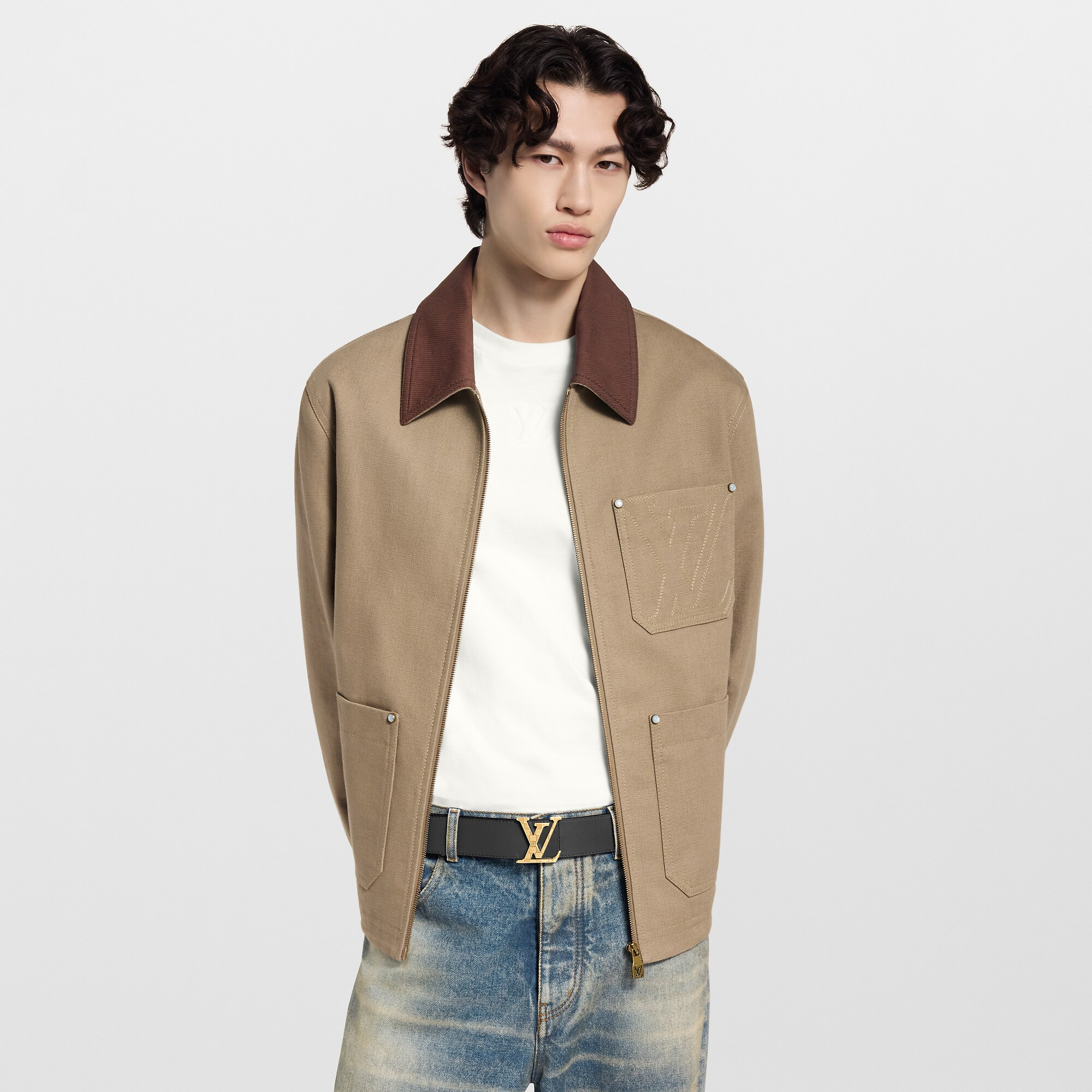 ベルト・LV ダミエ 40MM リバーシブル - 画像 (8)