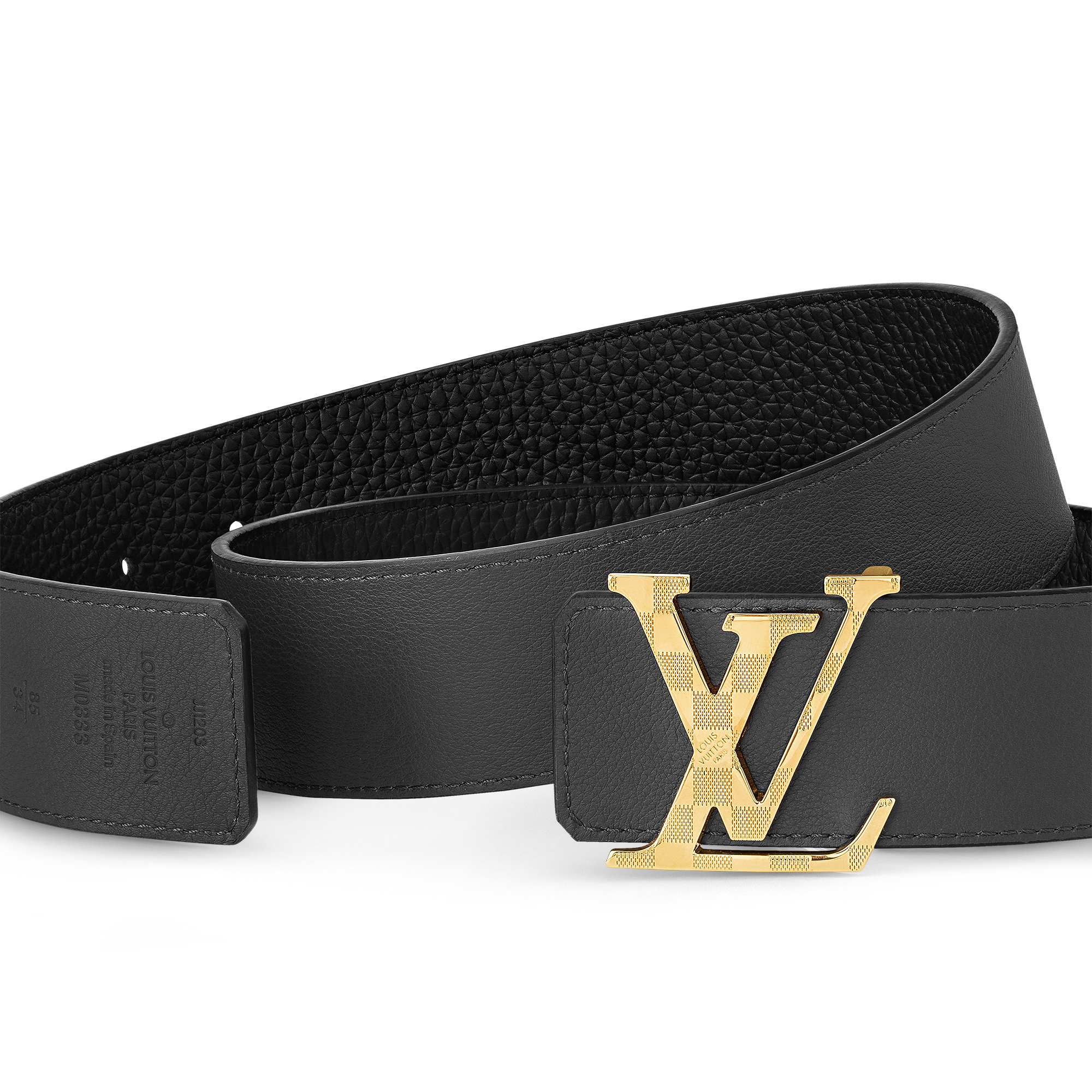 ベルト・LV ダミエ 40MM リバーシブル - 画像 (4)