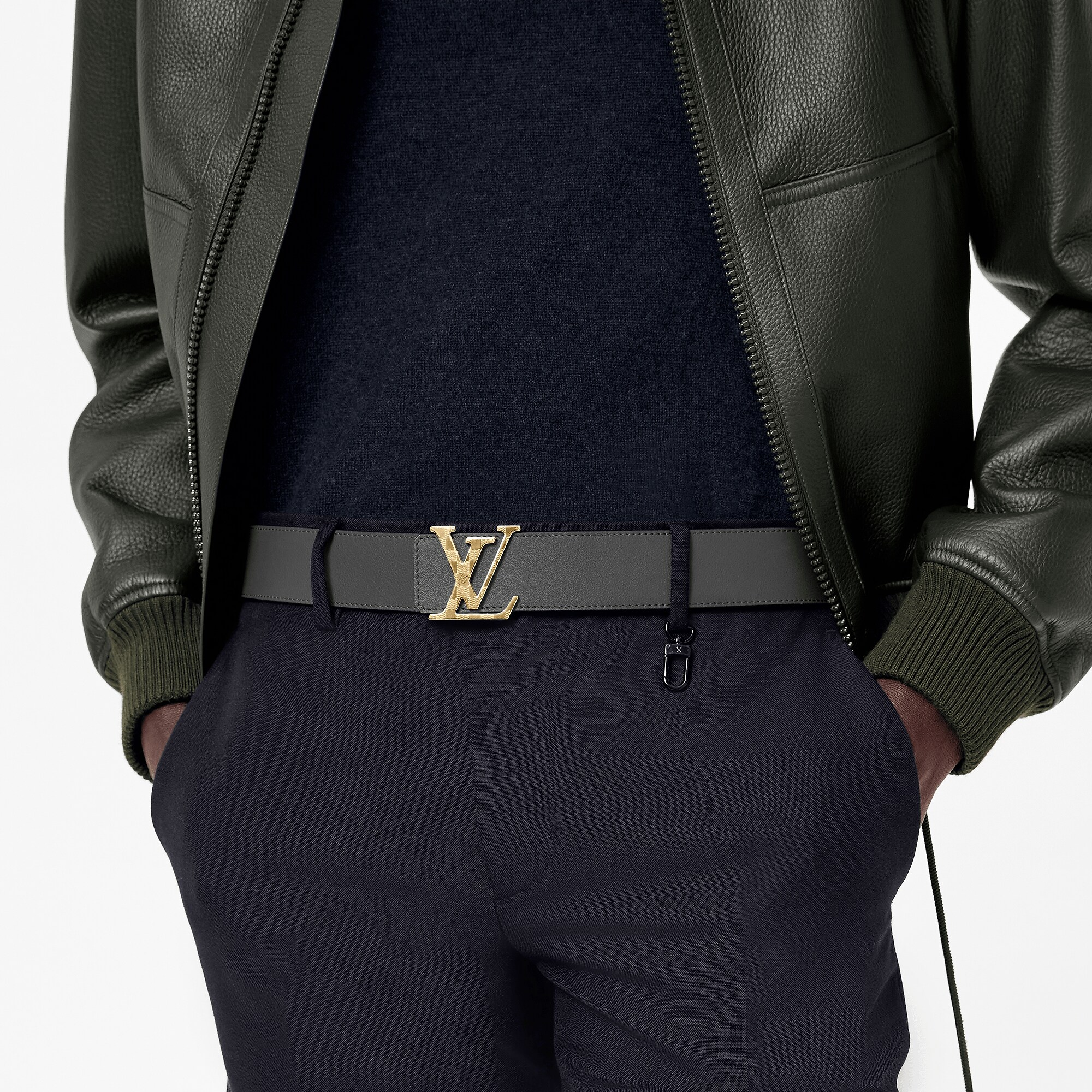 ベルト・LV ダミエ 40MM リバーシブル - 画像 (7)