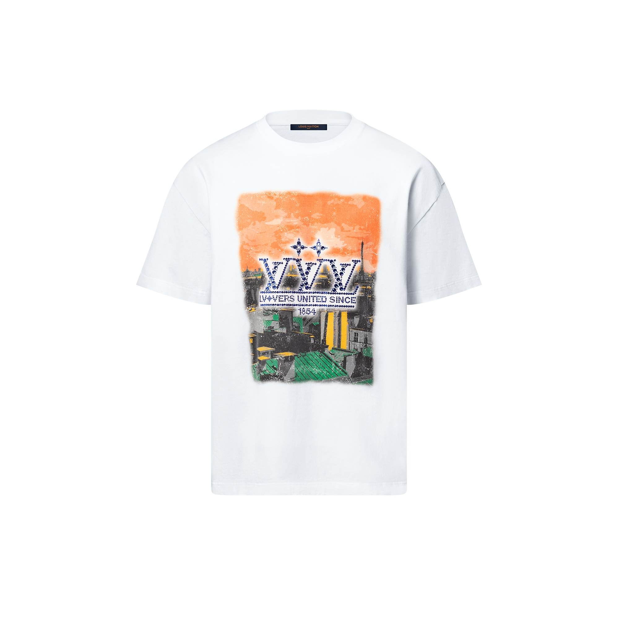エンベリッシュド グラフィックコットンTシャツ - 画像 (2)