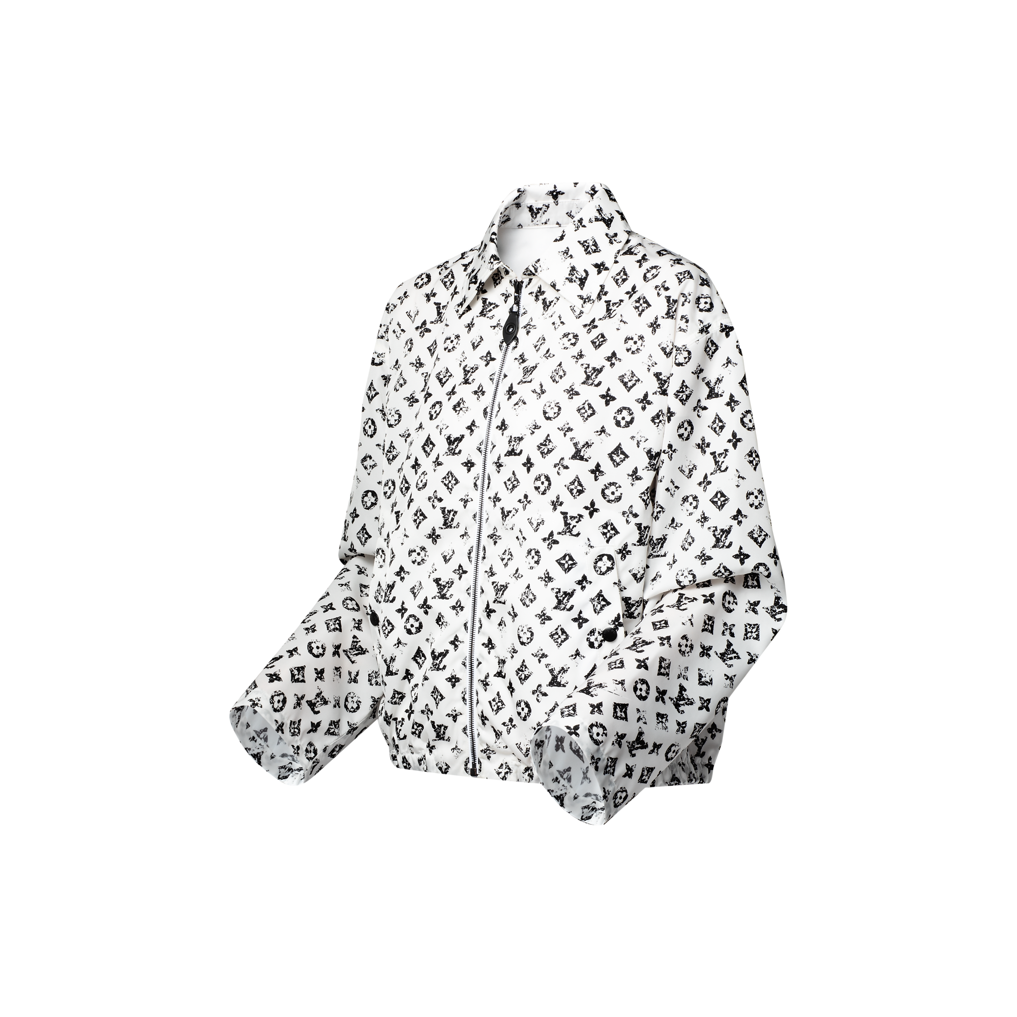 グラフィック モノグラム ジップアップジャケット - 画像 (3)