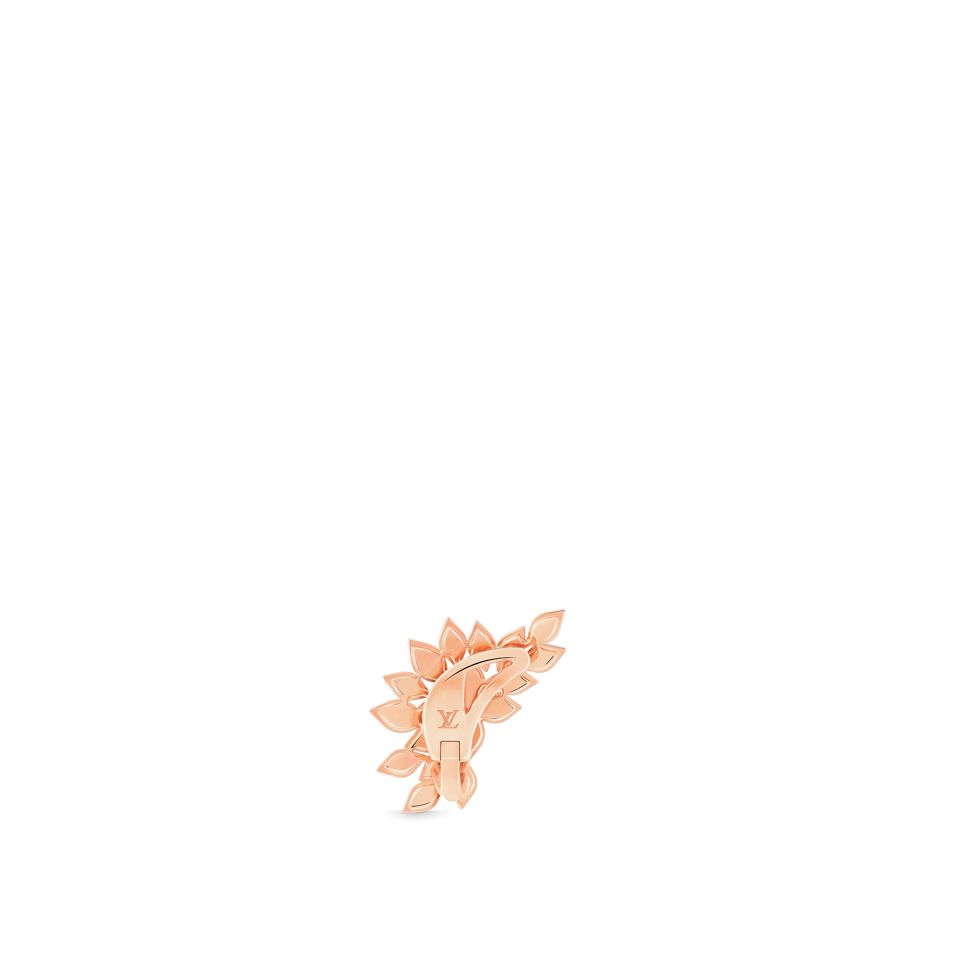イヤーカフ スター ブロッサム(ピンクゴールド×ダイヤモンド) 単品 - 画像 (4)