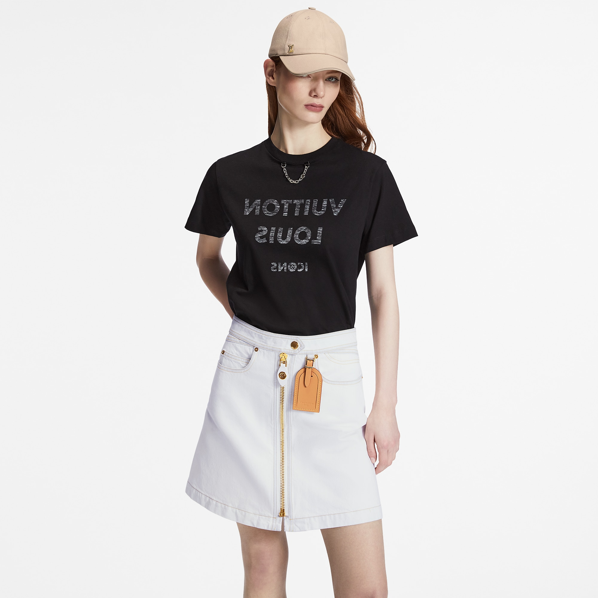 Louis VuittonプリントTシャツ