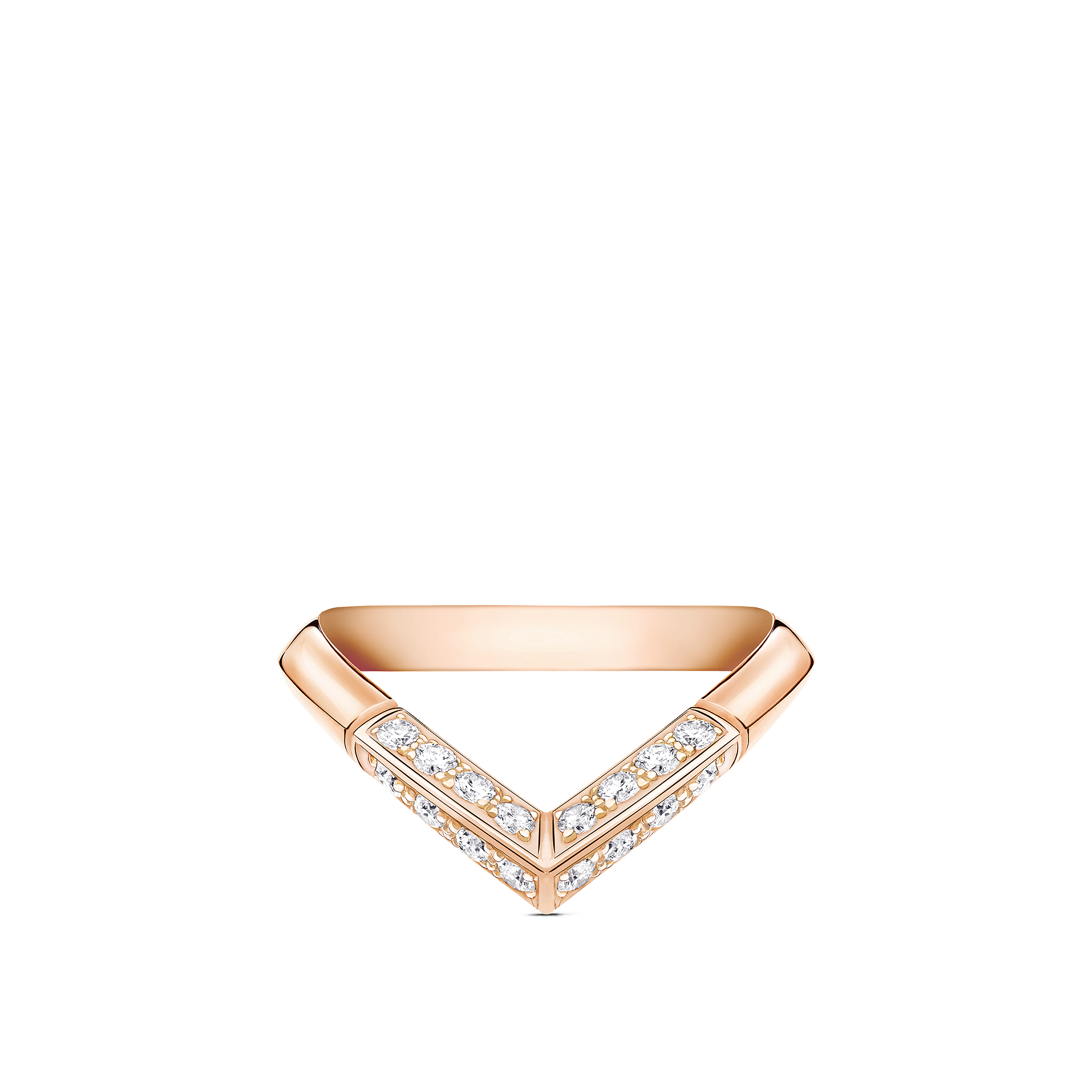 LV ダイヤモンド リング V (ピンクゴールド×ダイヤモンド) - 画像 (2)
