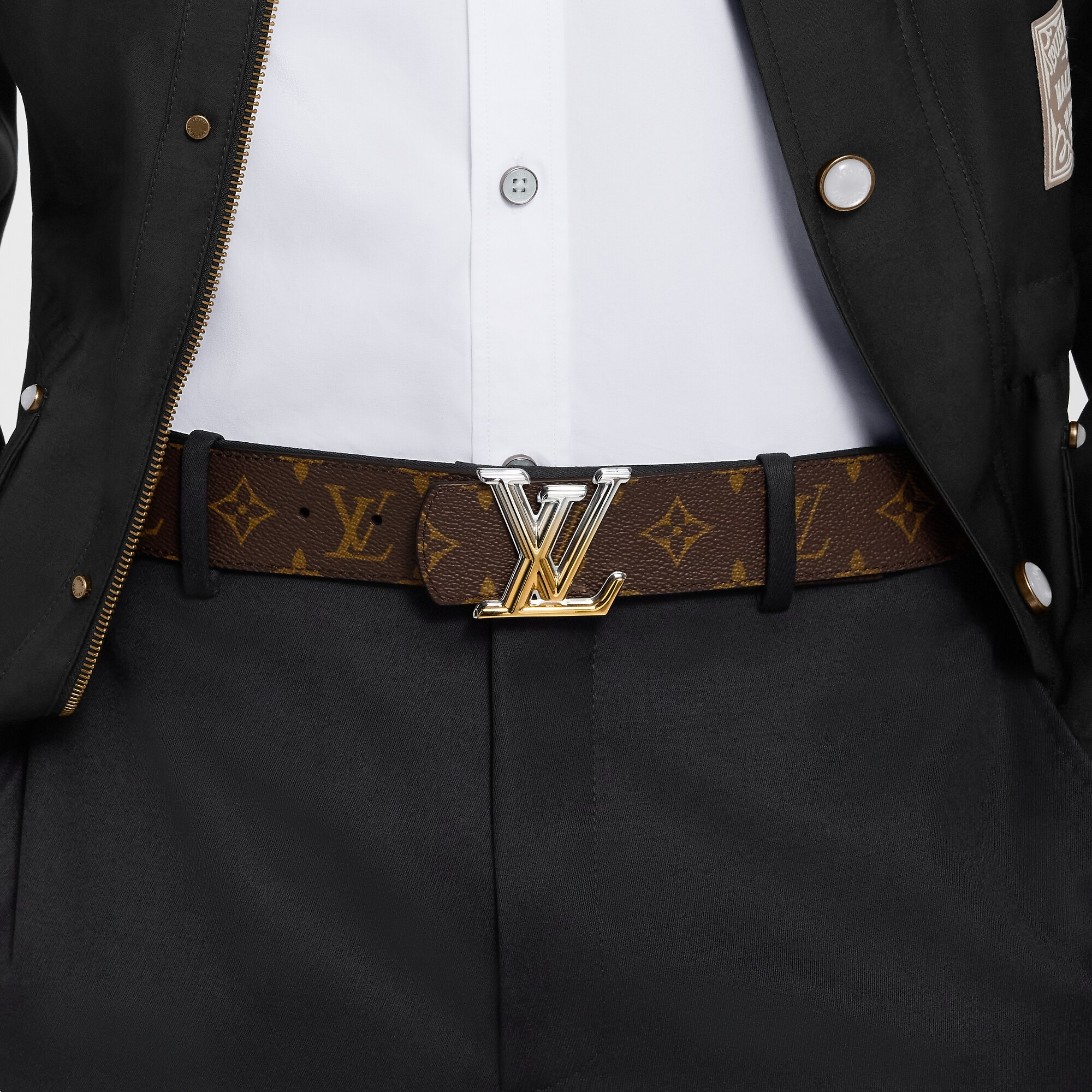 ベルト・LV ディメンション グラディエント 40MM リバーシブル - 画像 (5)