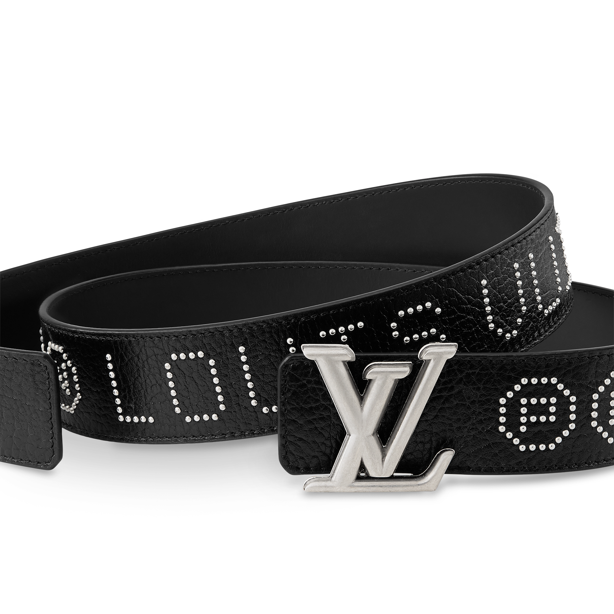 ベルト・LV ディメンション ロカビリースタッズ 40MM リバーシブル - 画像 (3)
