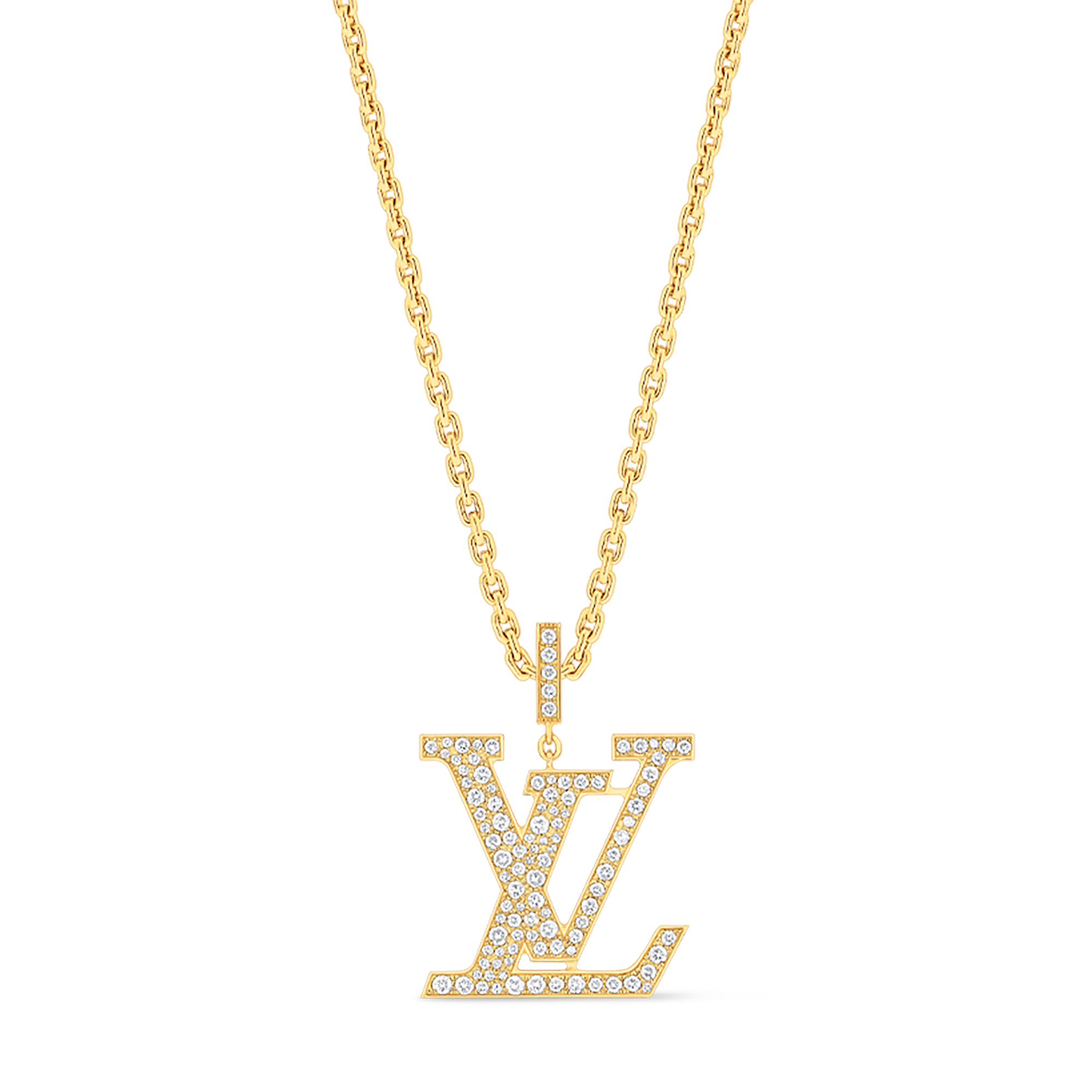 ペンダント LV XL(イエローゴールド×ダイヤモンド) - 画像 (2)
