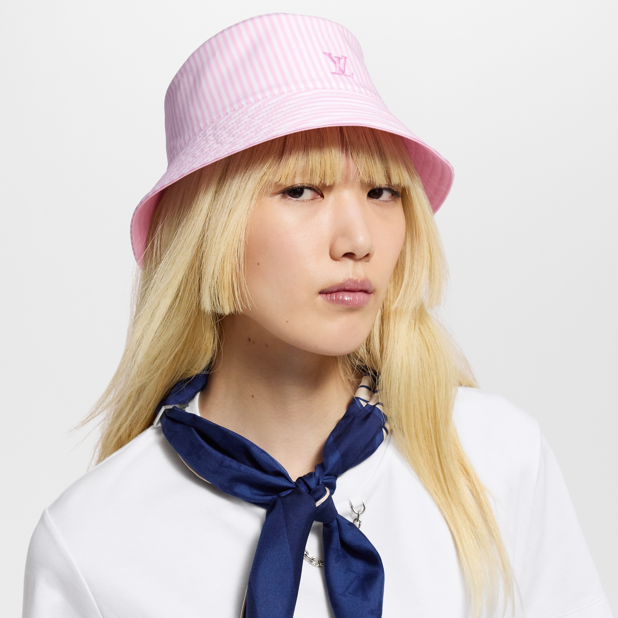 バケットハット・LV リーグ ストライプ
