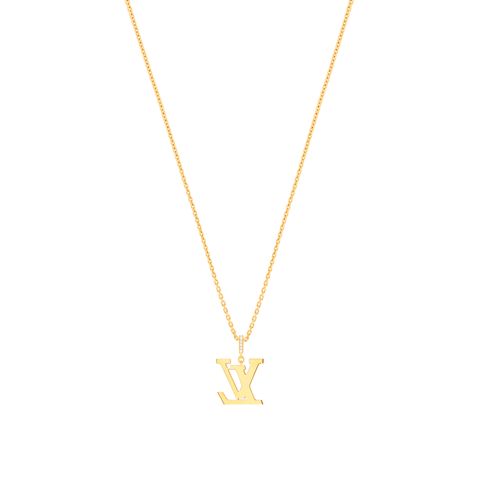 ペンダント LV GM(イエローゴールド×ダイヤモンド) - 画像 (3)
