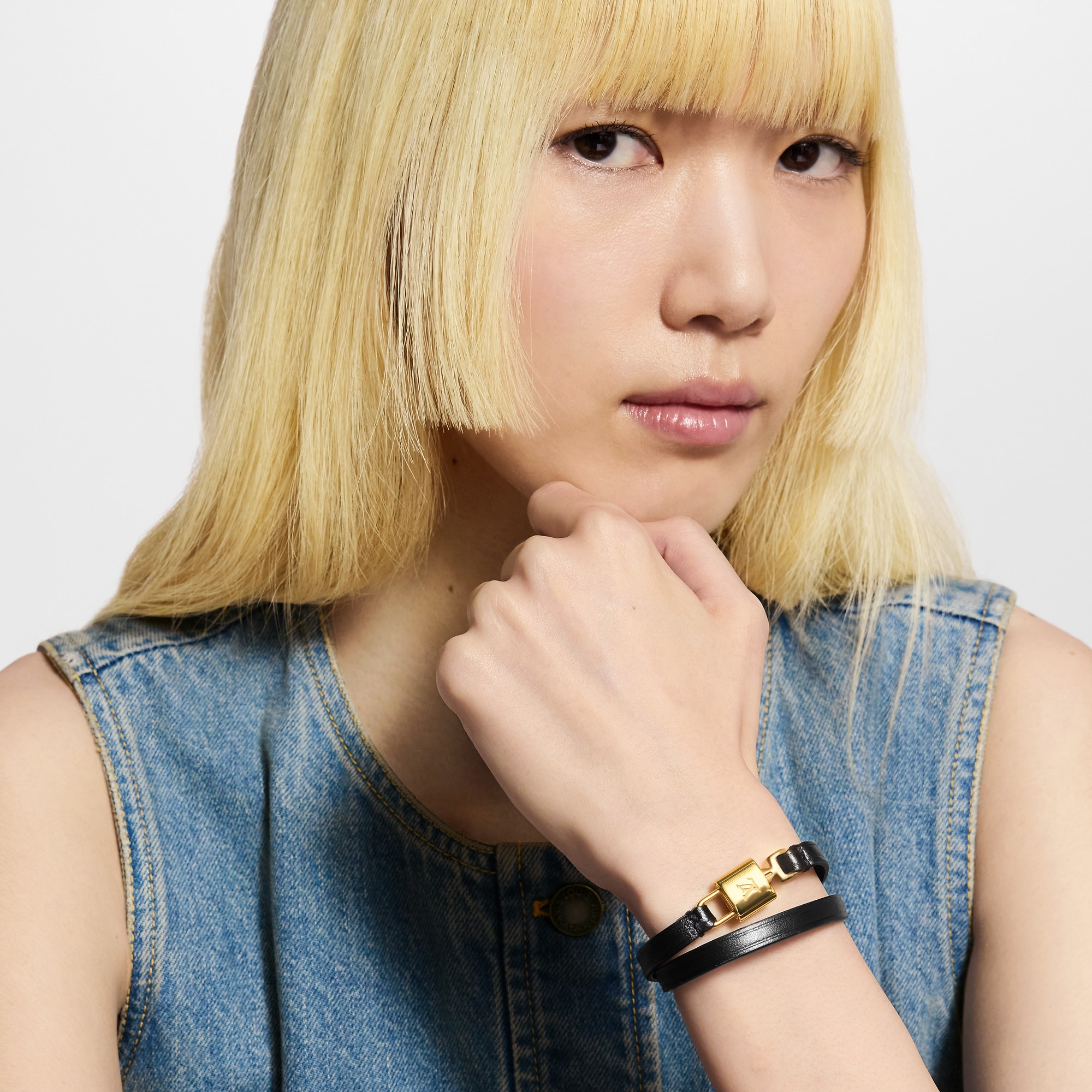 ブレスレット･LV パドロック ダブルツアー