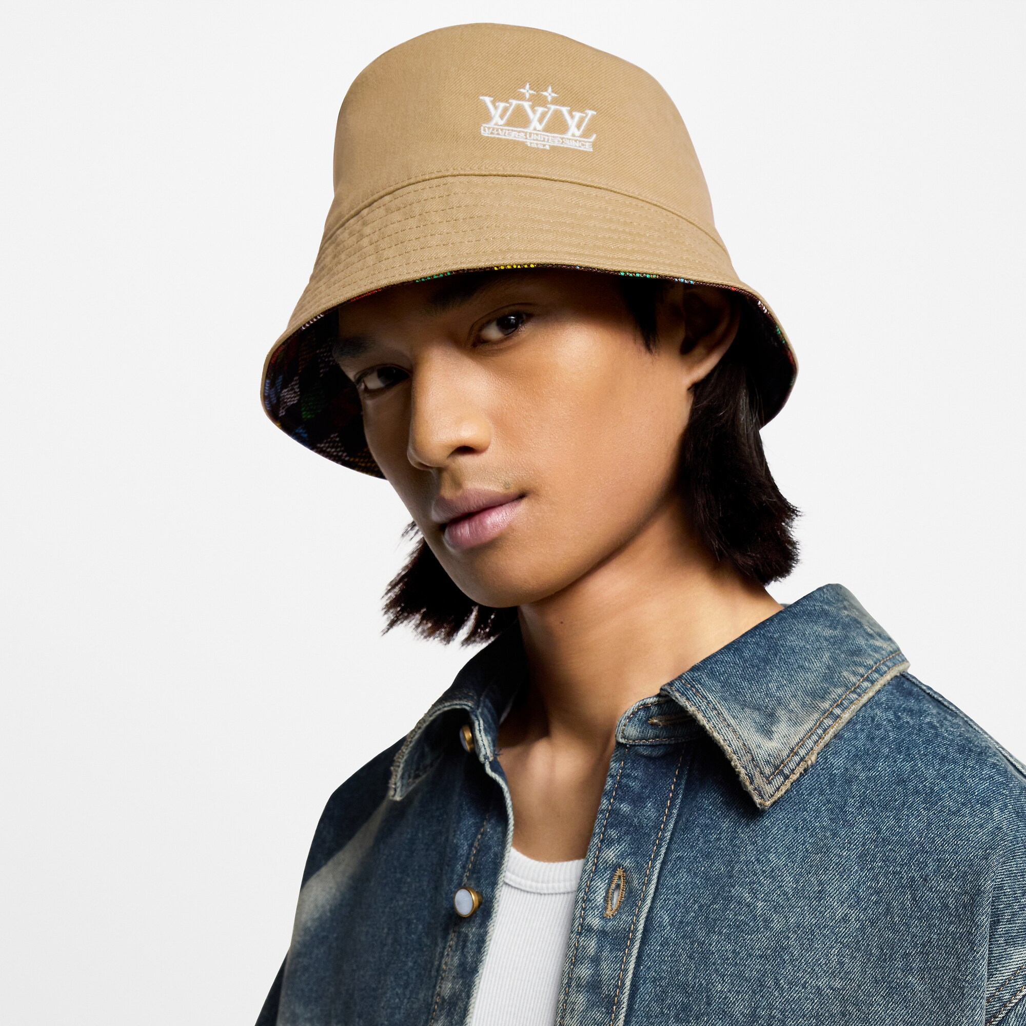 バケットハット･LV バーズ ダミエ リバーシブル