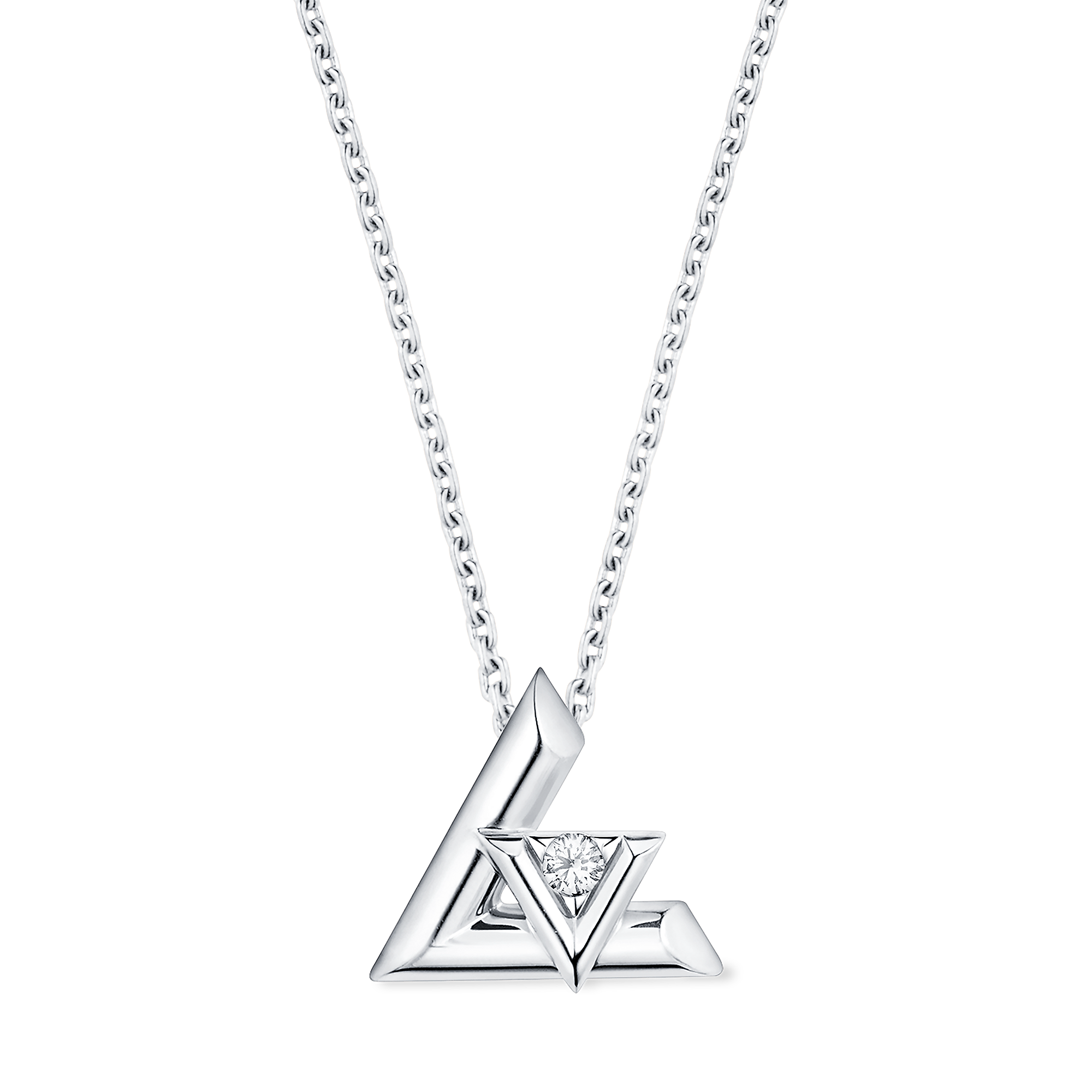 ペンダント LV ヴォルト ワン GM(ホワイトゴールド×ダイヤモンド) - 画像 (2)