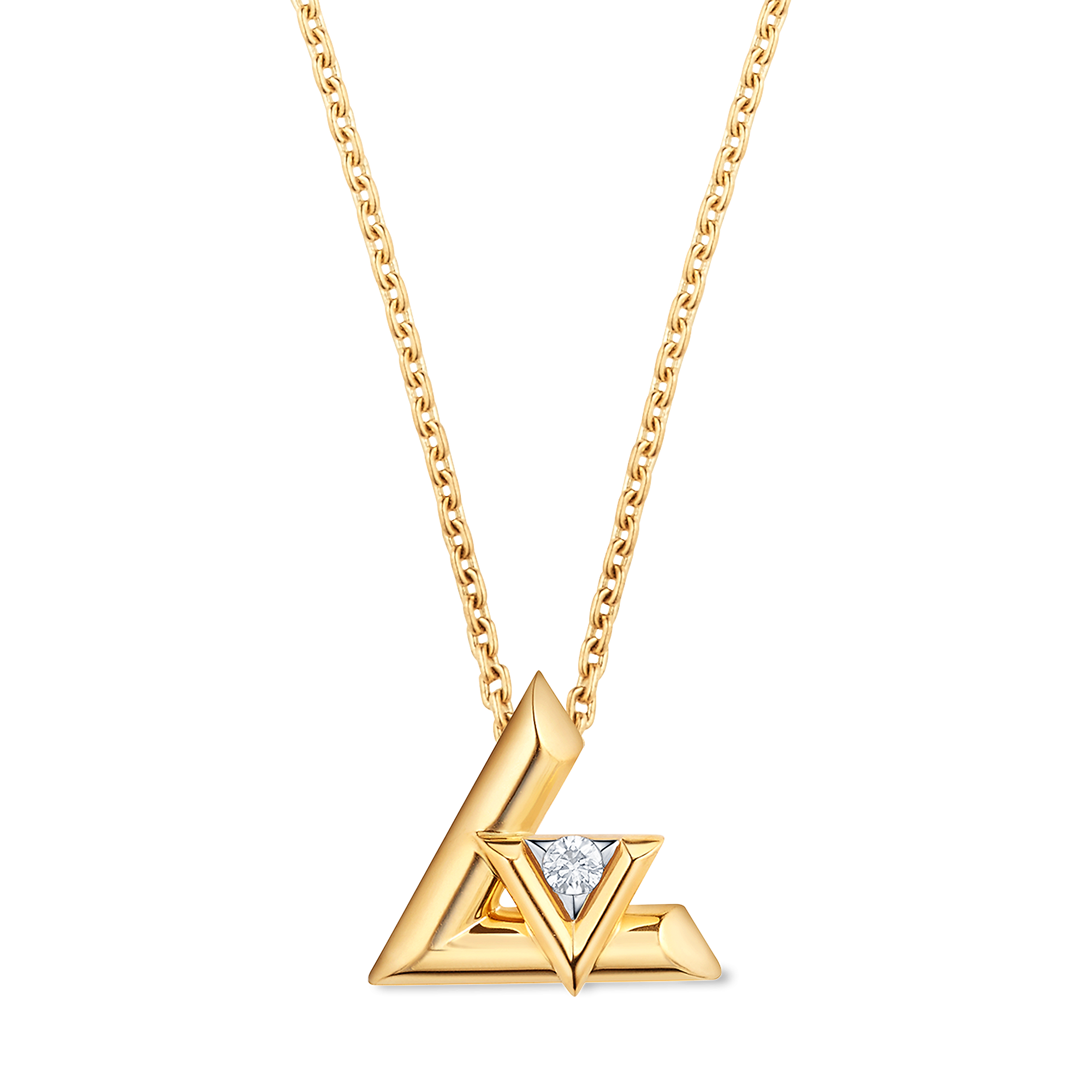 ペンダント LV ヴォルト ワン GM(イエローゴールド×ダイヤモンド) - 画像 (2)