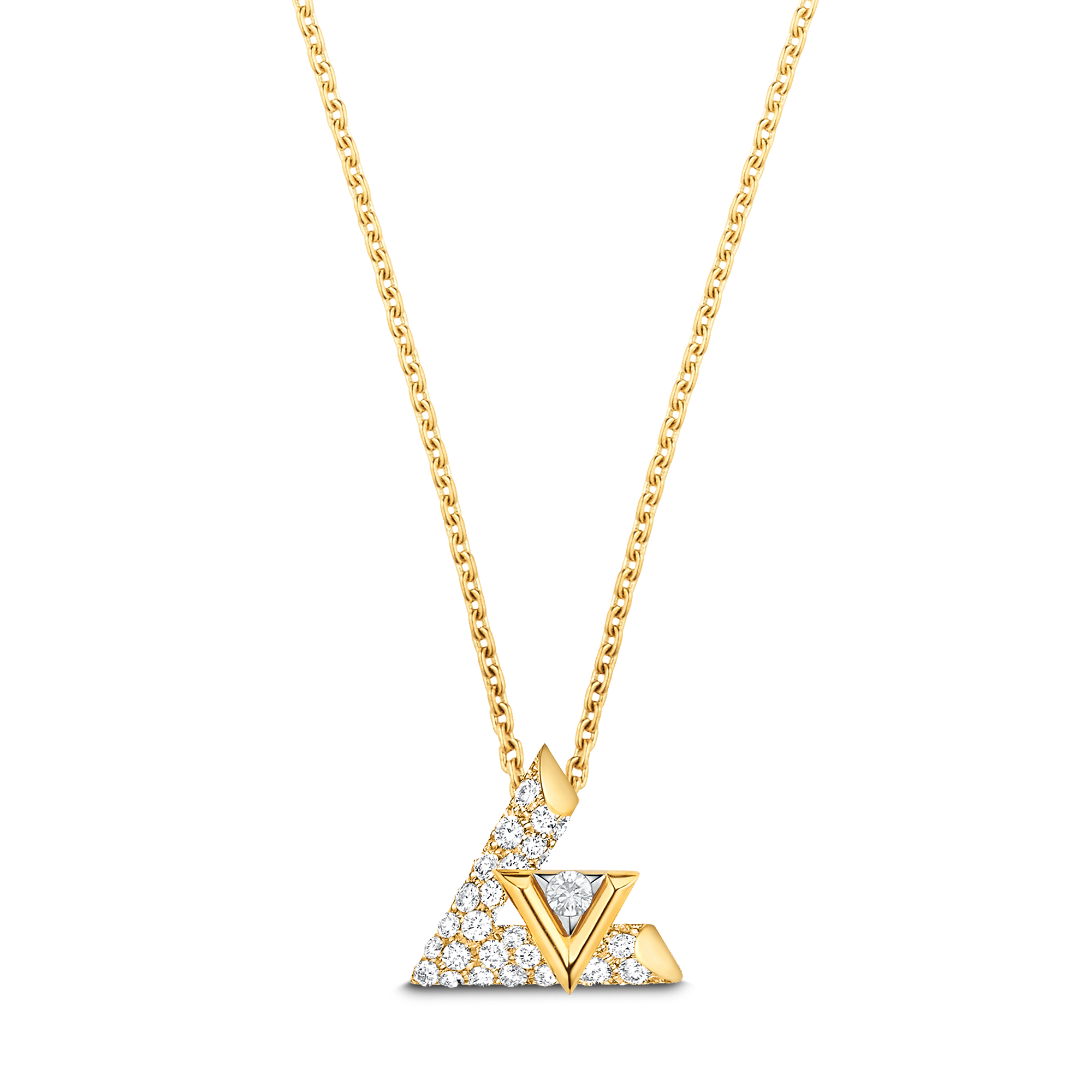 ペンダント LV ヴォルト ワン PM (イエローゴールド×ダイヤモンド) - 画像 (2)