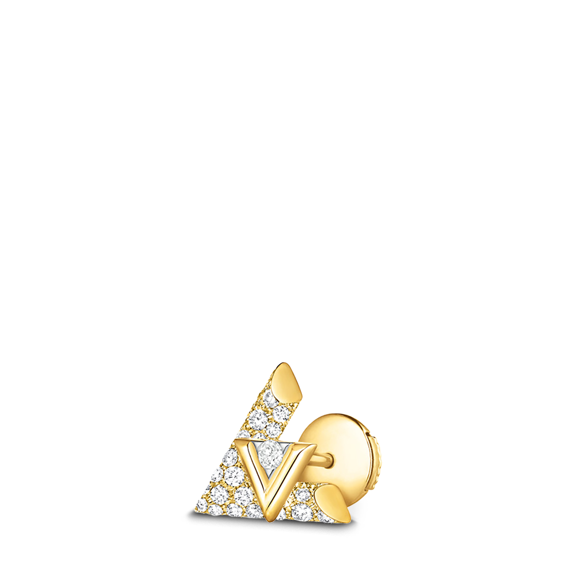 ピアス LV ヴォルト ワン (イエローゴールド×ダイヤモンド) - 画像 (3)