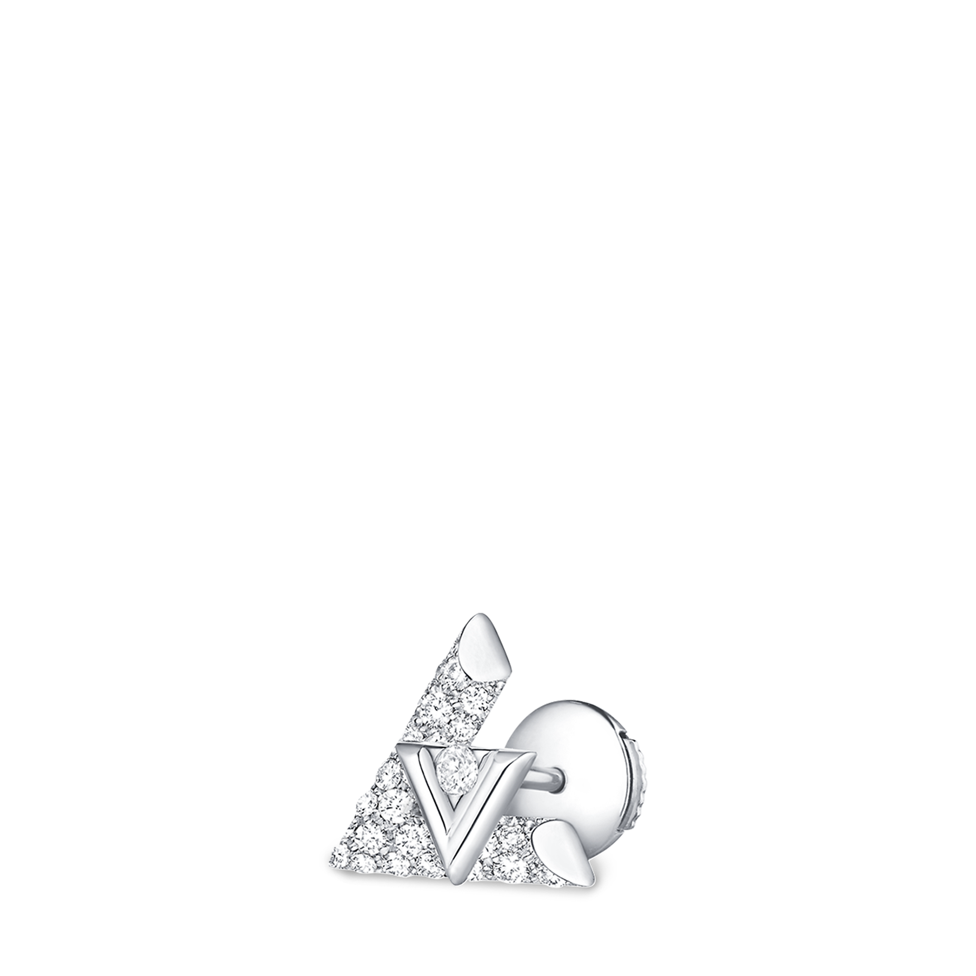 ピアス LV ヴォルト ワン (ホワイトゴールド×ダイヤモンド) - 画像 (3)