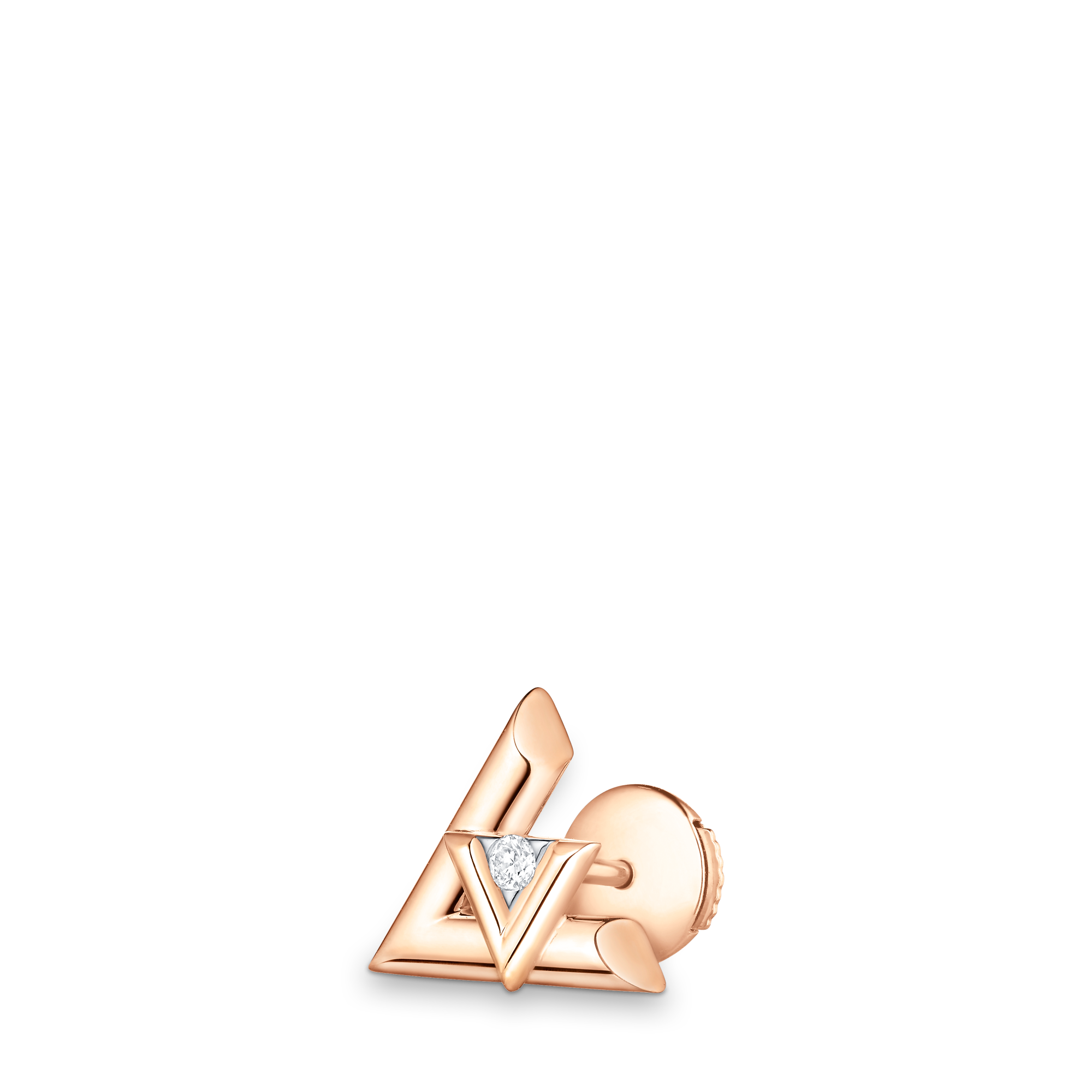ピアス LV ヴォルト ワン(ピンクゴールド×ダイヤモンド) 単品 - 画像 (3)
