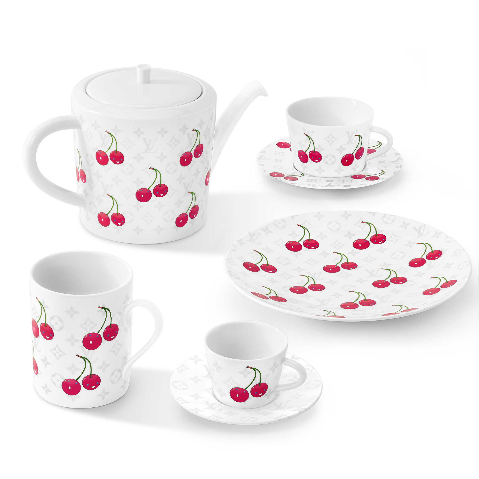 LV × TM Set of 2 Coffee Cups and Saucers - 画像 (5)