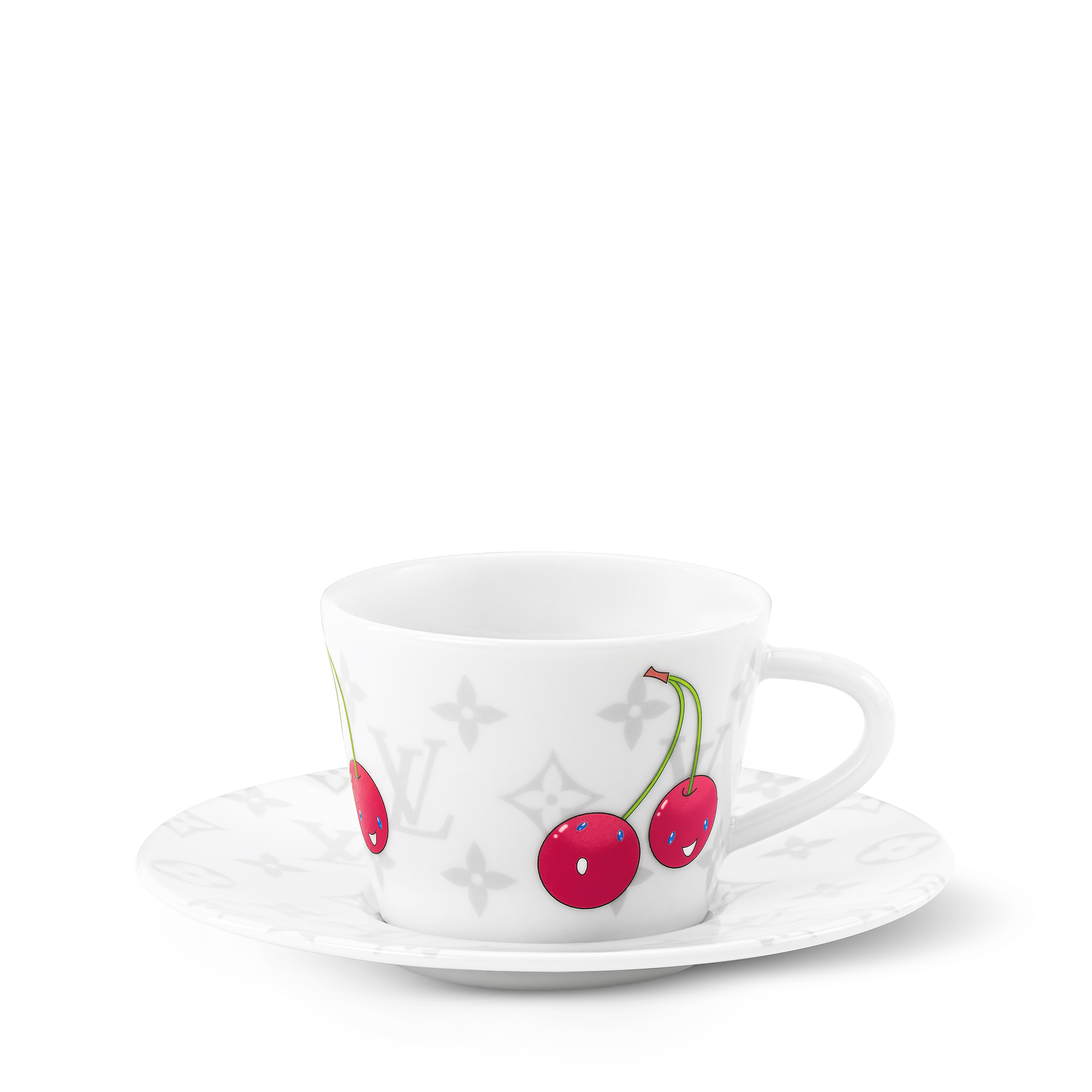 LV × TM Set of 2 Coffee Cups and Saucers