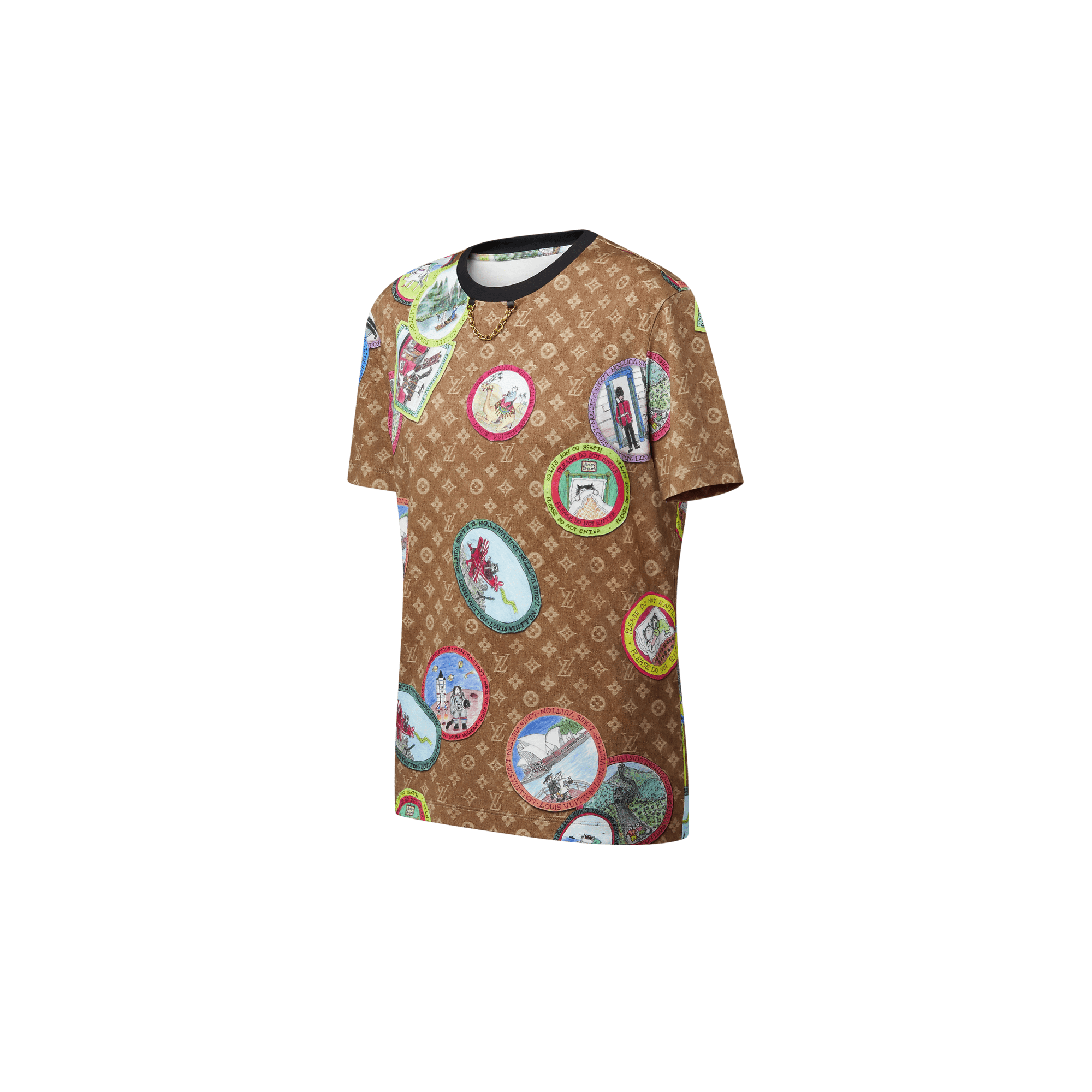 モノグラム キャットスタンプTシャツ - 画像 (2)