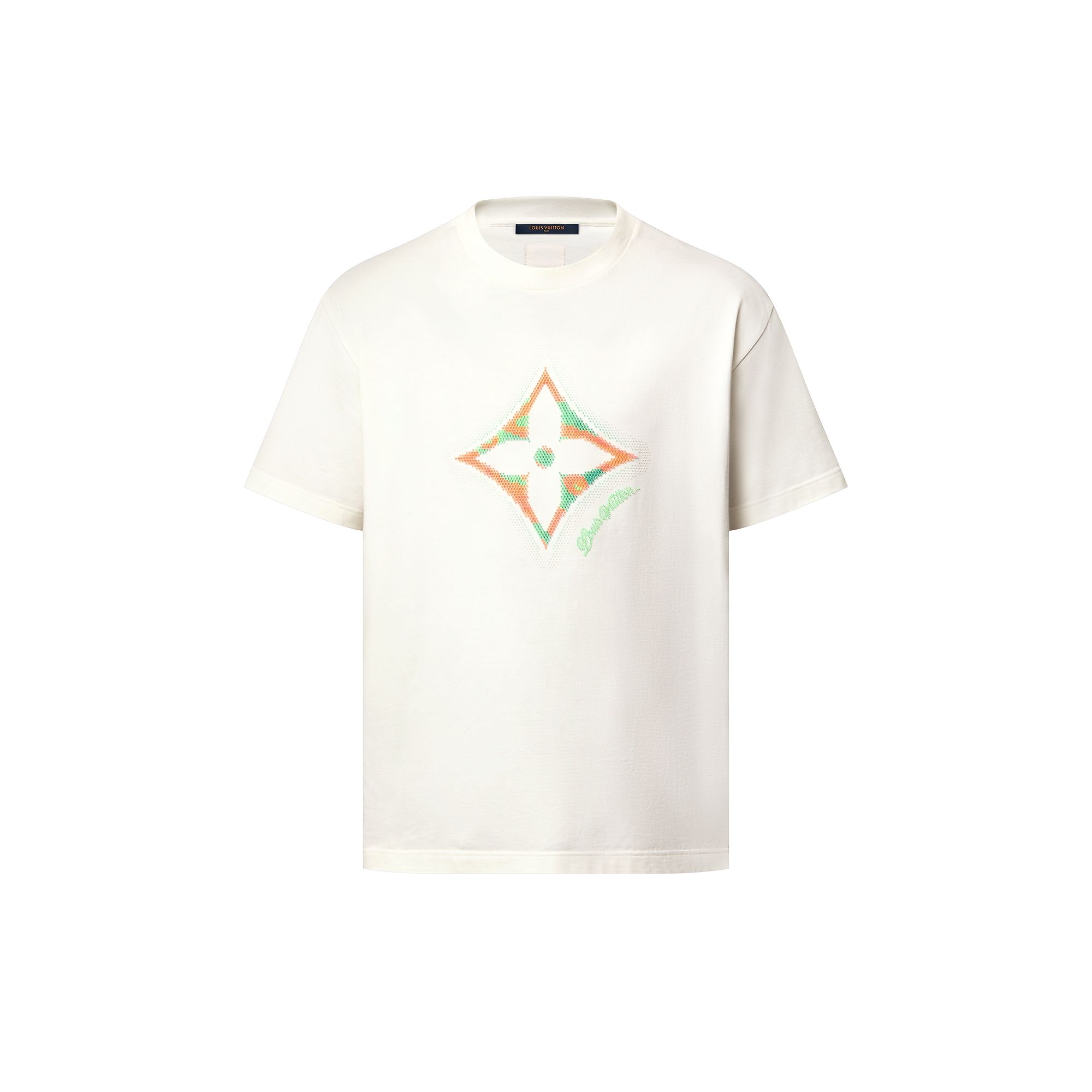 モノグラム フラワー 3DグラディエントプリントTシャツ - 画像 (2)