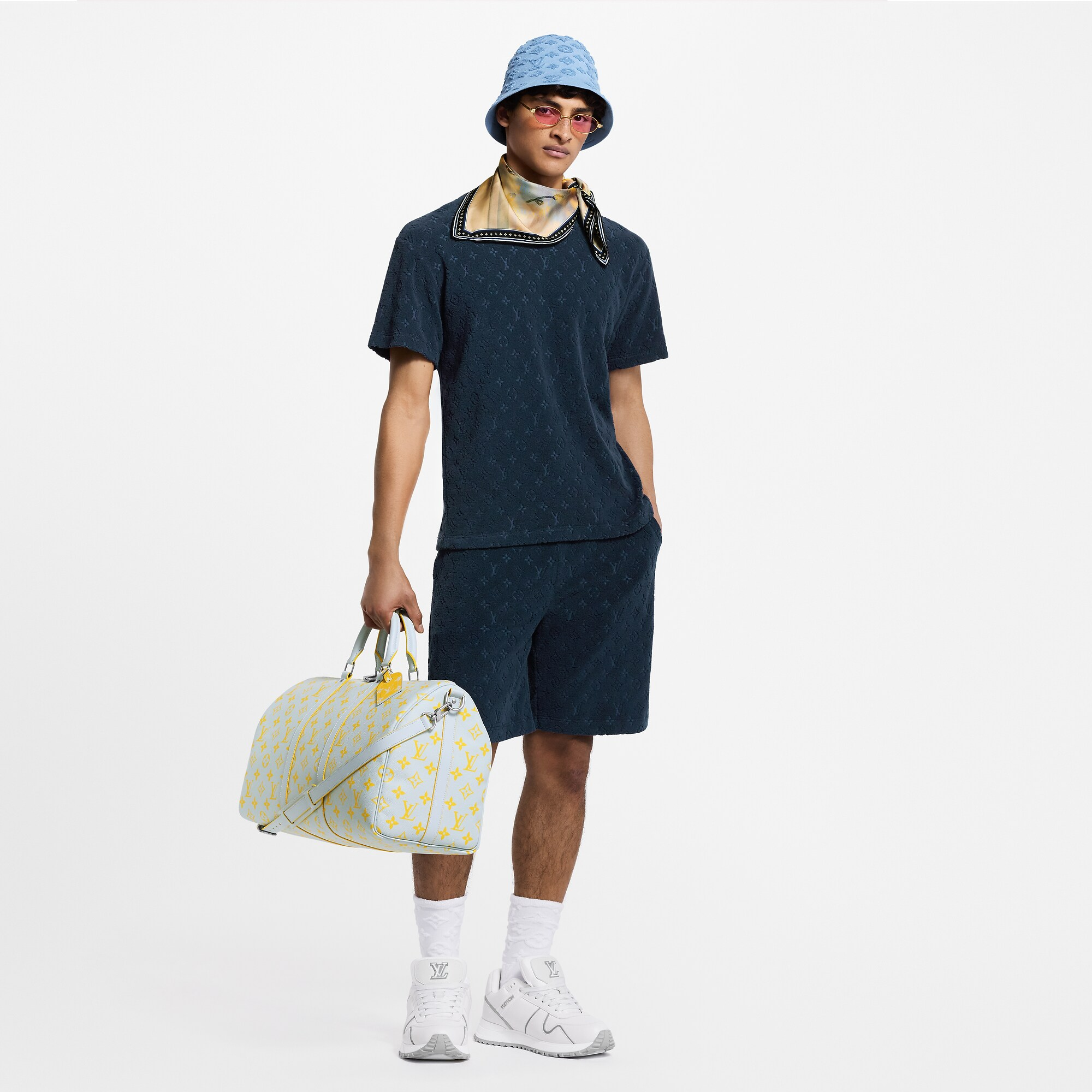 モノグラムフレンチテリーTシャツ