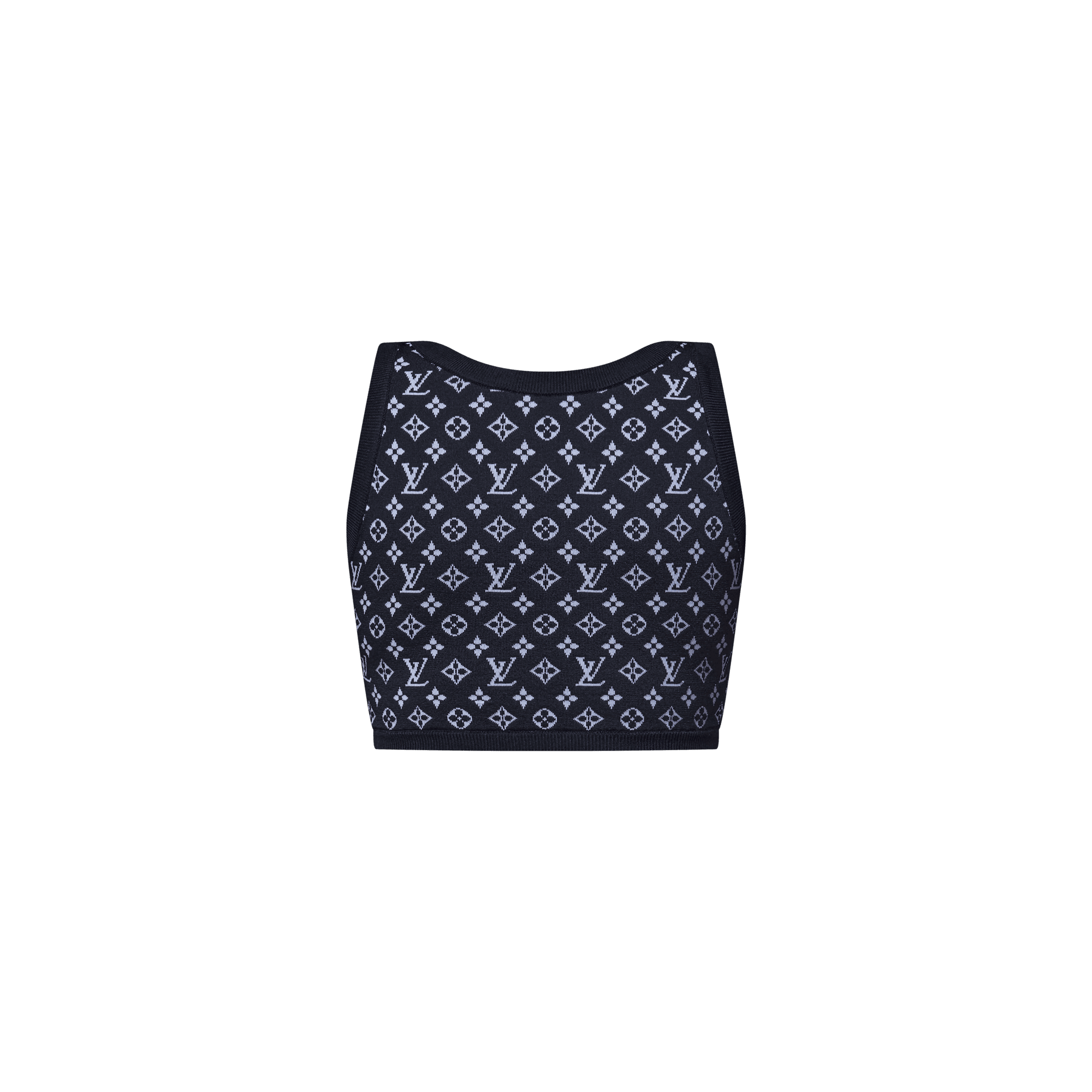 モノグラム ジャカードニット クロップトップ - 画像 (4)
