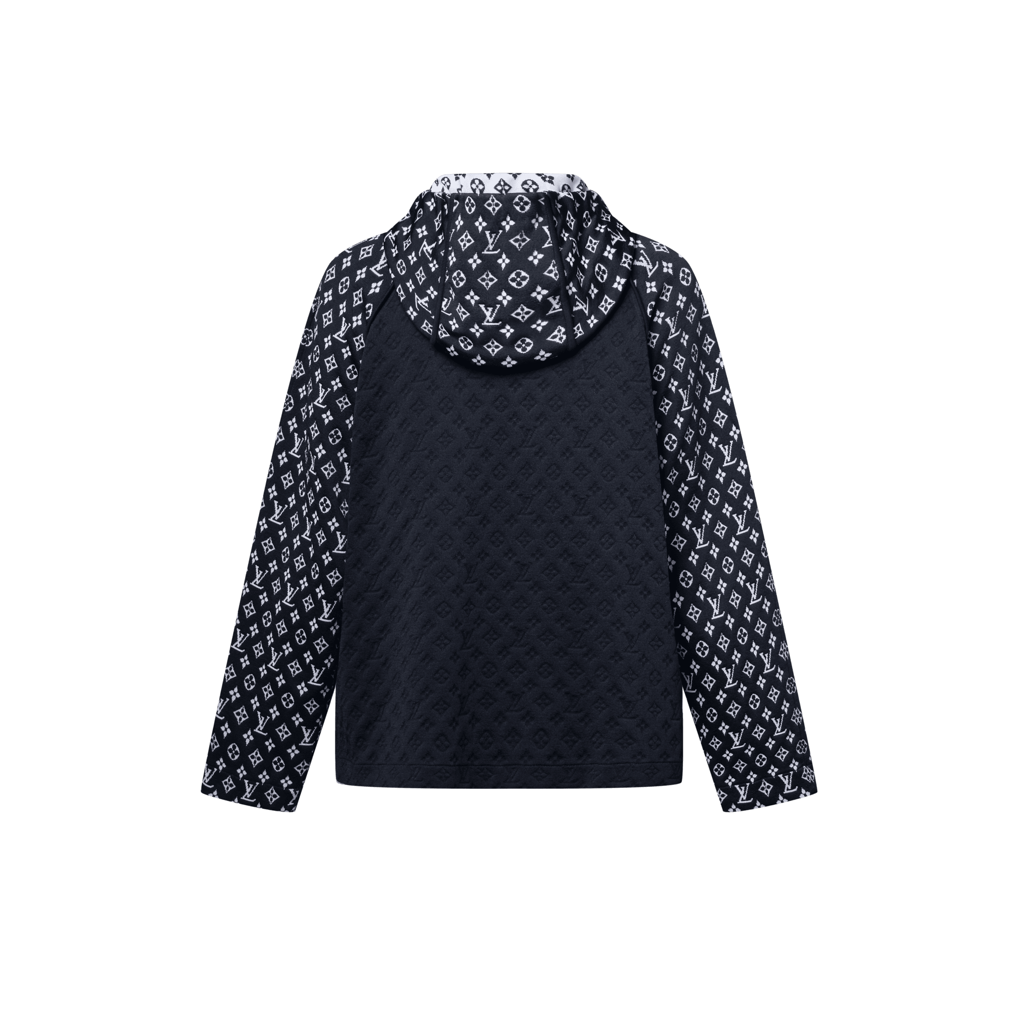 モノグラム ジャカード ニットフーディ - 画像 (3)