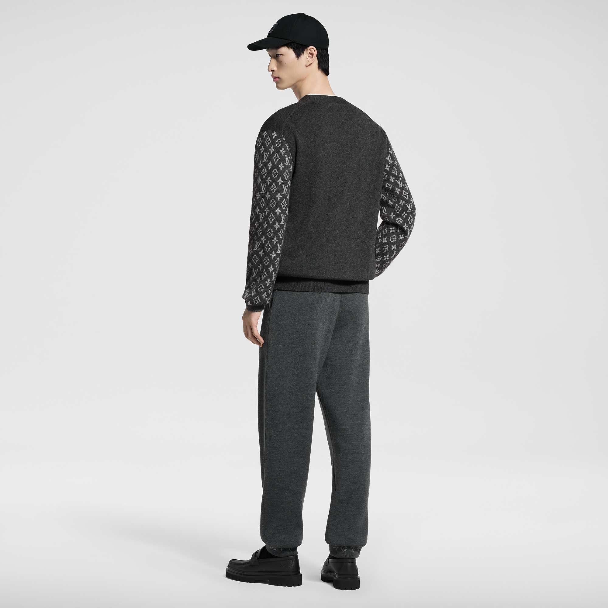 モノグラムミックス カシミヤカーディガン - 画像 (5)