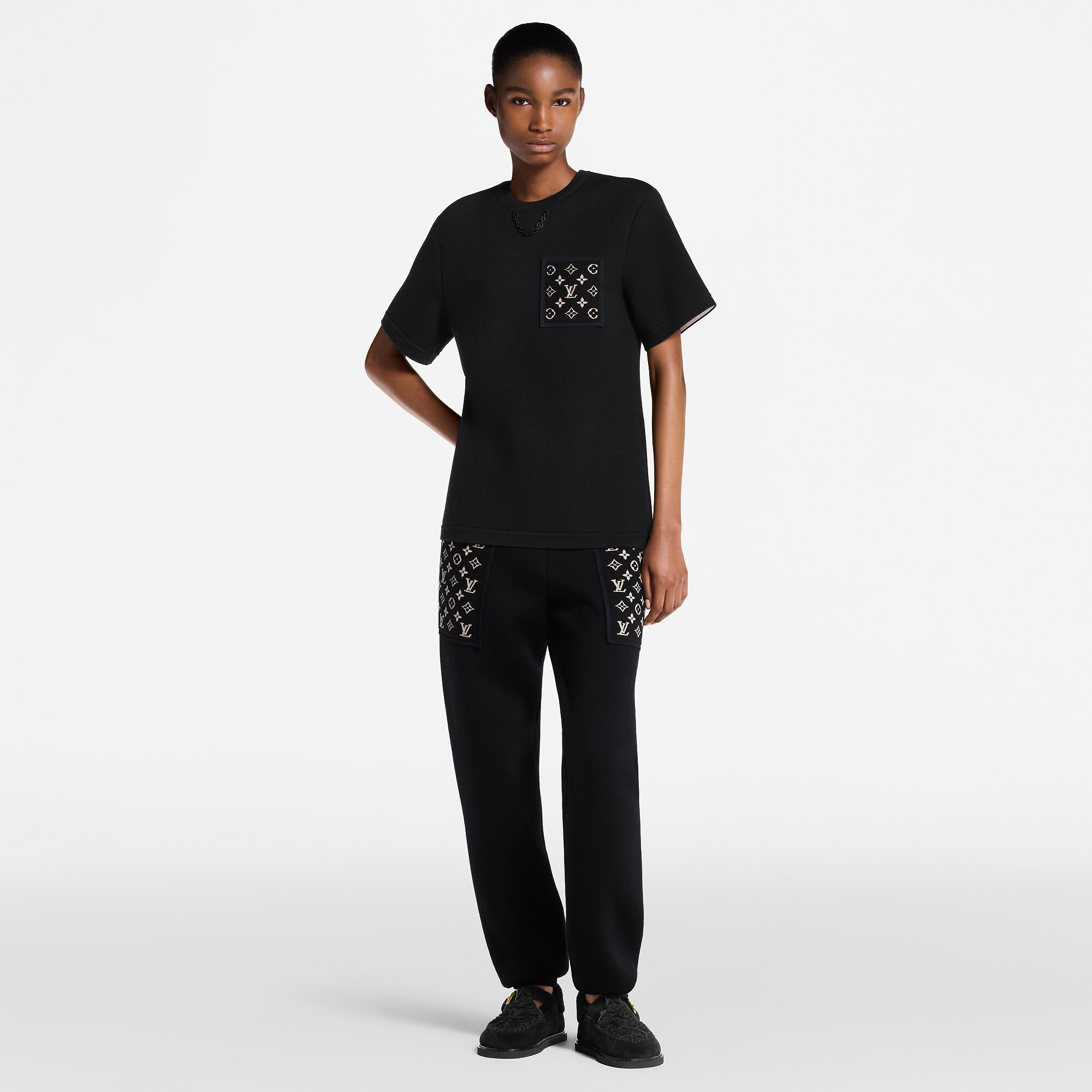 モノグラム ポケットTシャツ