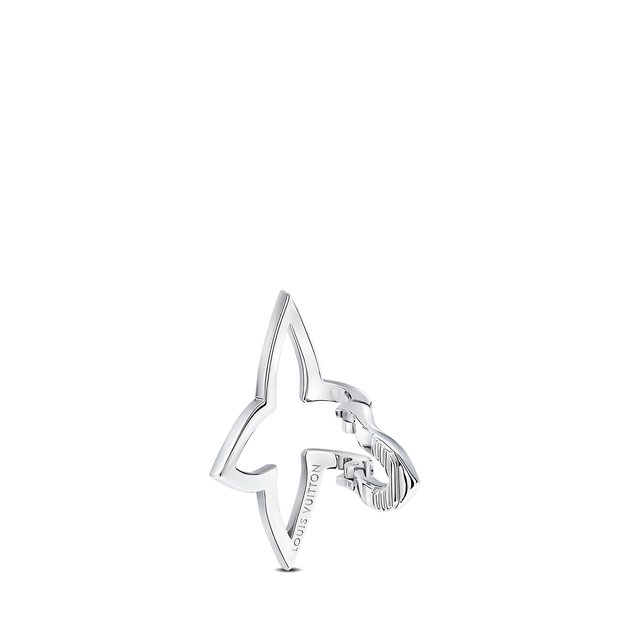 イヤーカフ オンブレ ブロッサム(ホワイトゴールド×ダイヤモンド) - 画像 (3)