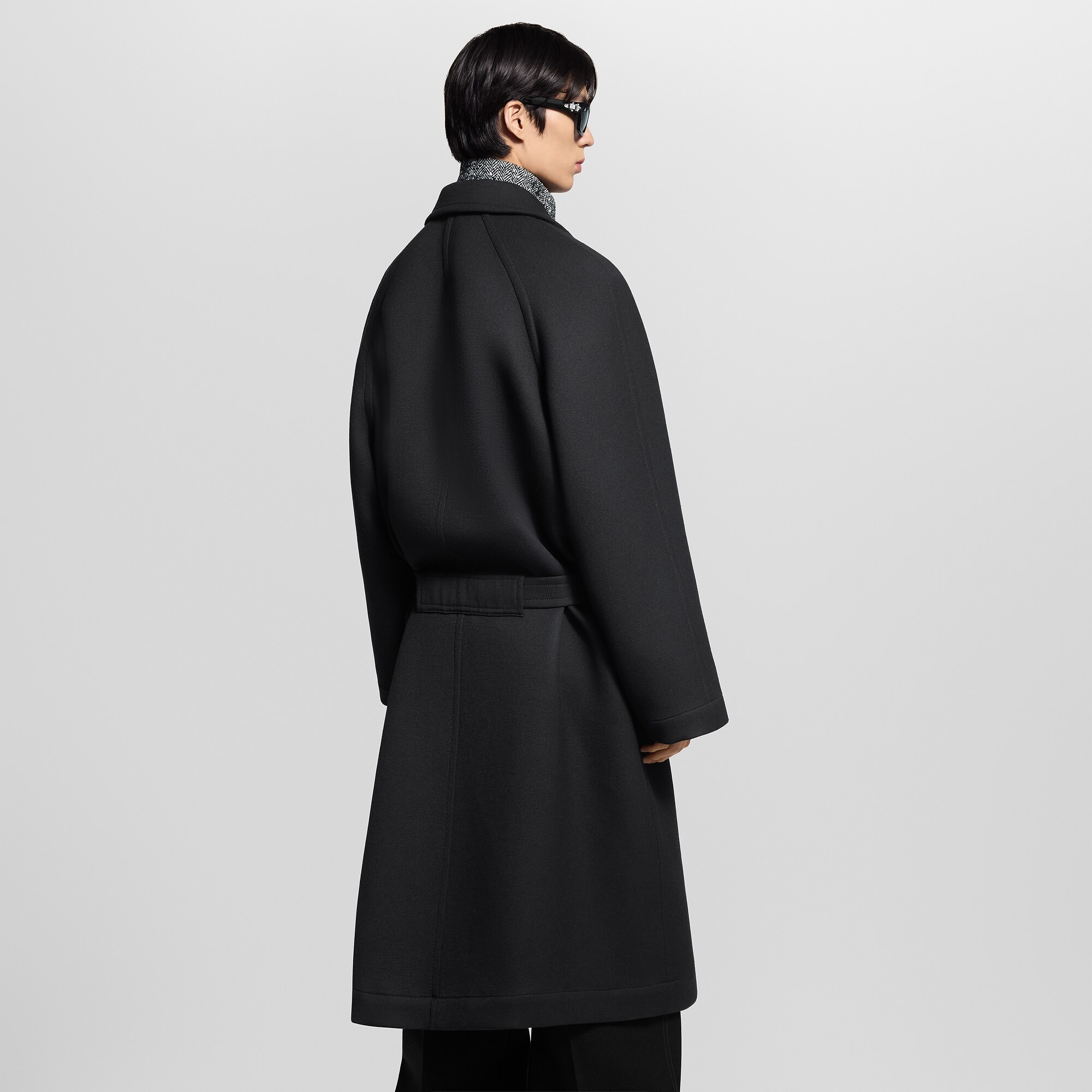 オーバーサイズ シングルブレストコート - 画像 (4)