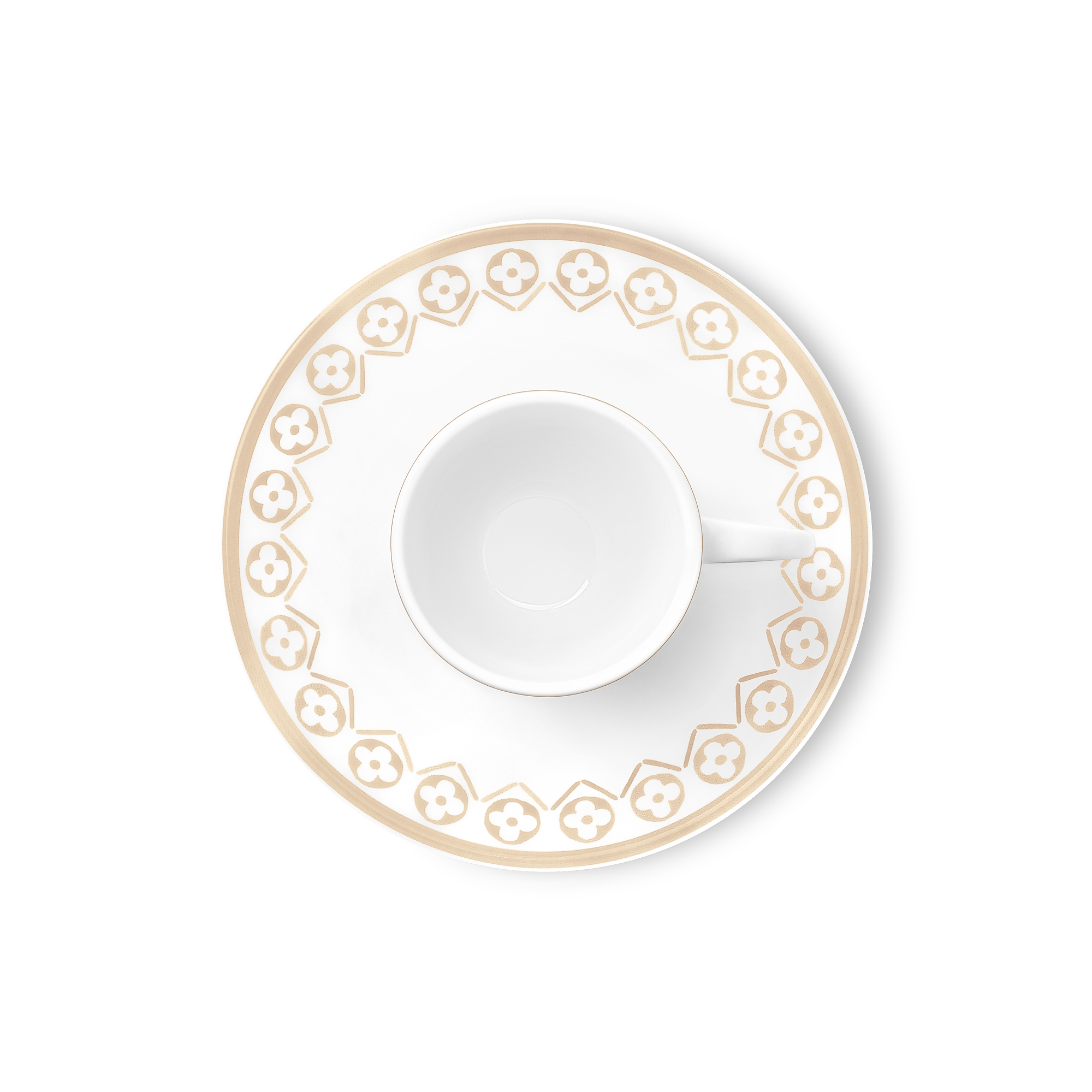 Set Of 2 Coffee Cups And Saucers - 画像 (2)