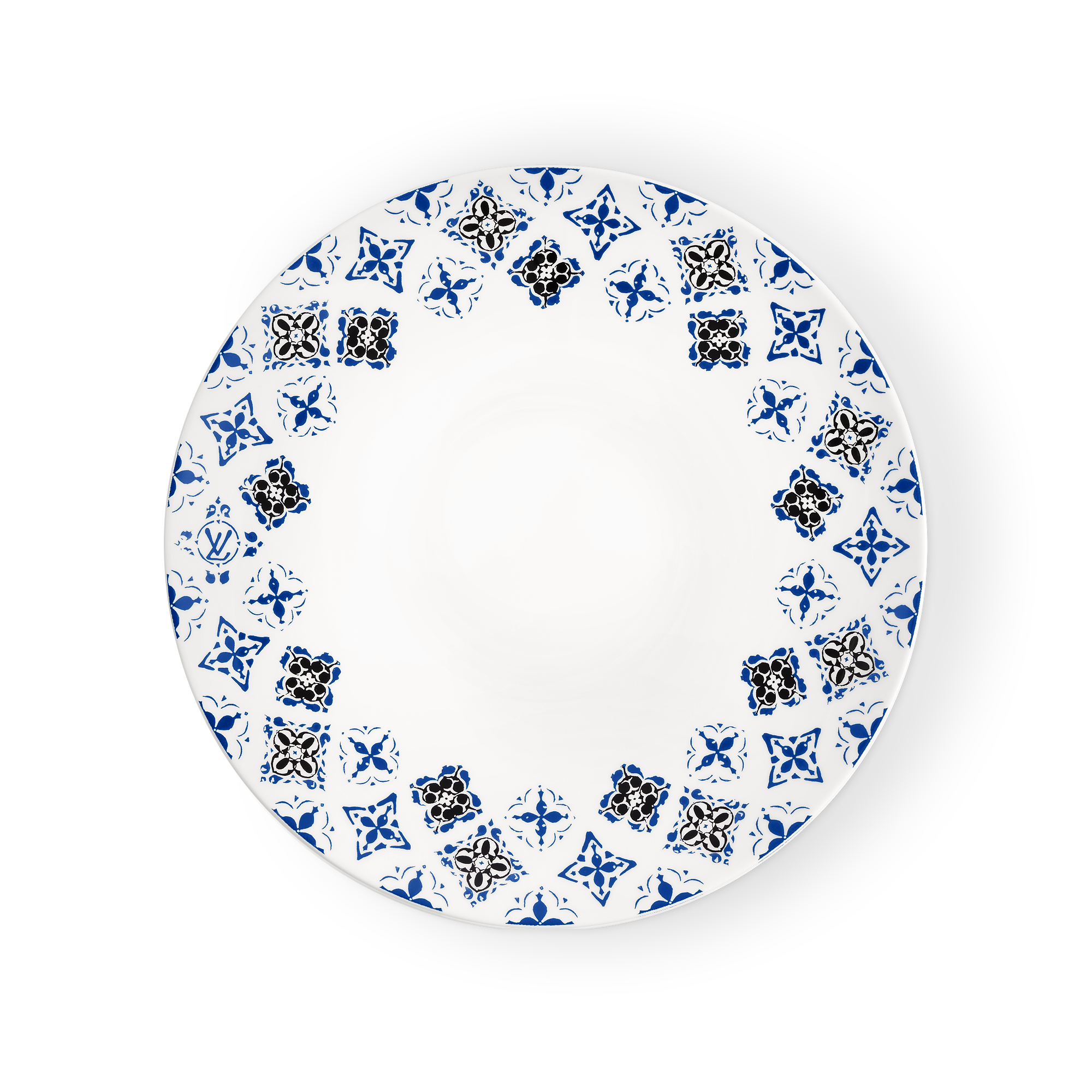 Set Of 2 Dinner Plates LV By The Pool