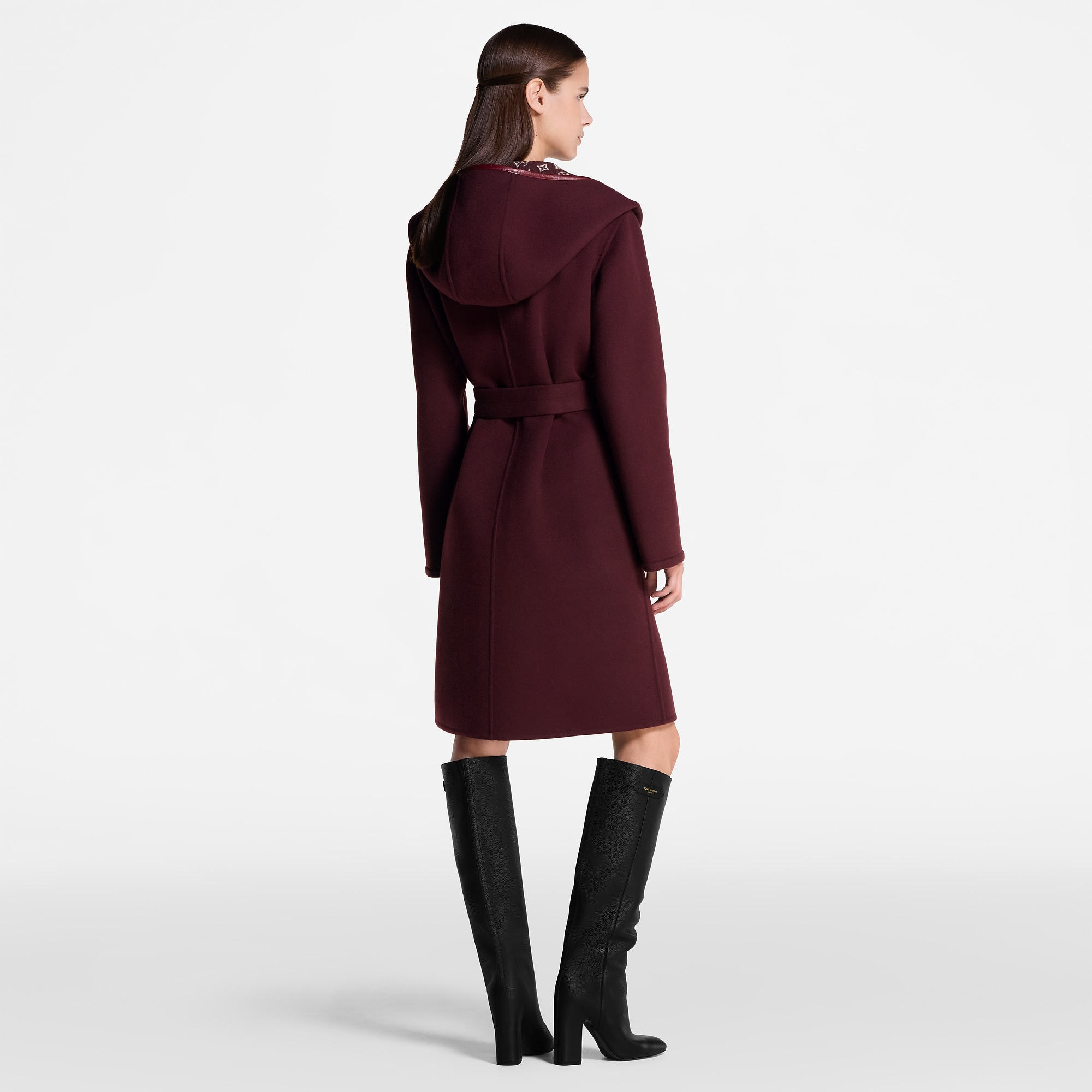シグネチャー ロングフーデッド ラップコート - 画像 (7)