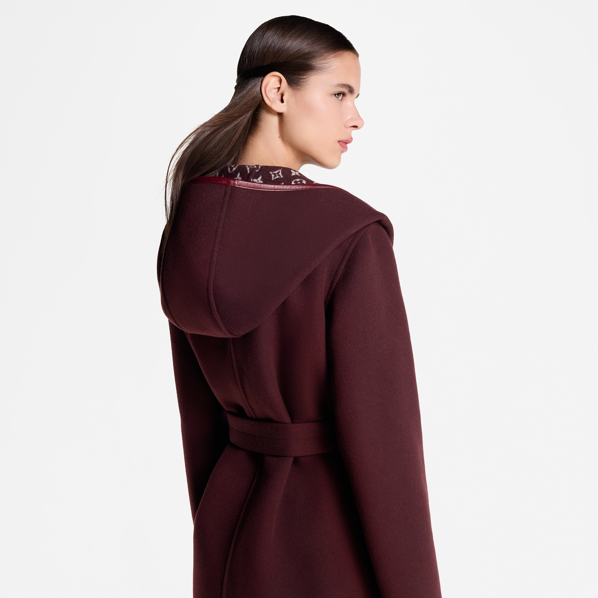 シグネチャー ロングフーデッド ラップコート - 画像 (6)