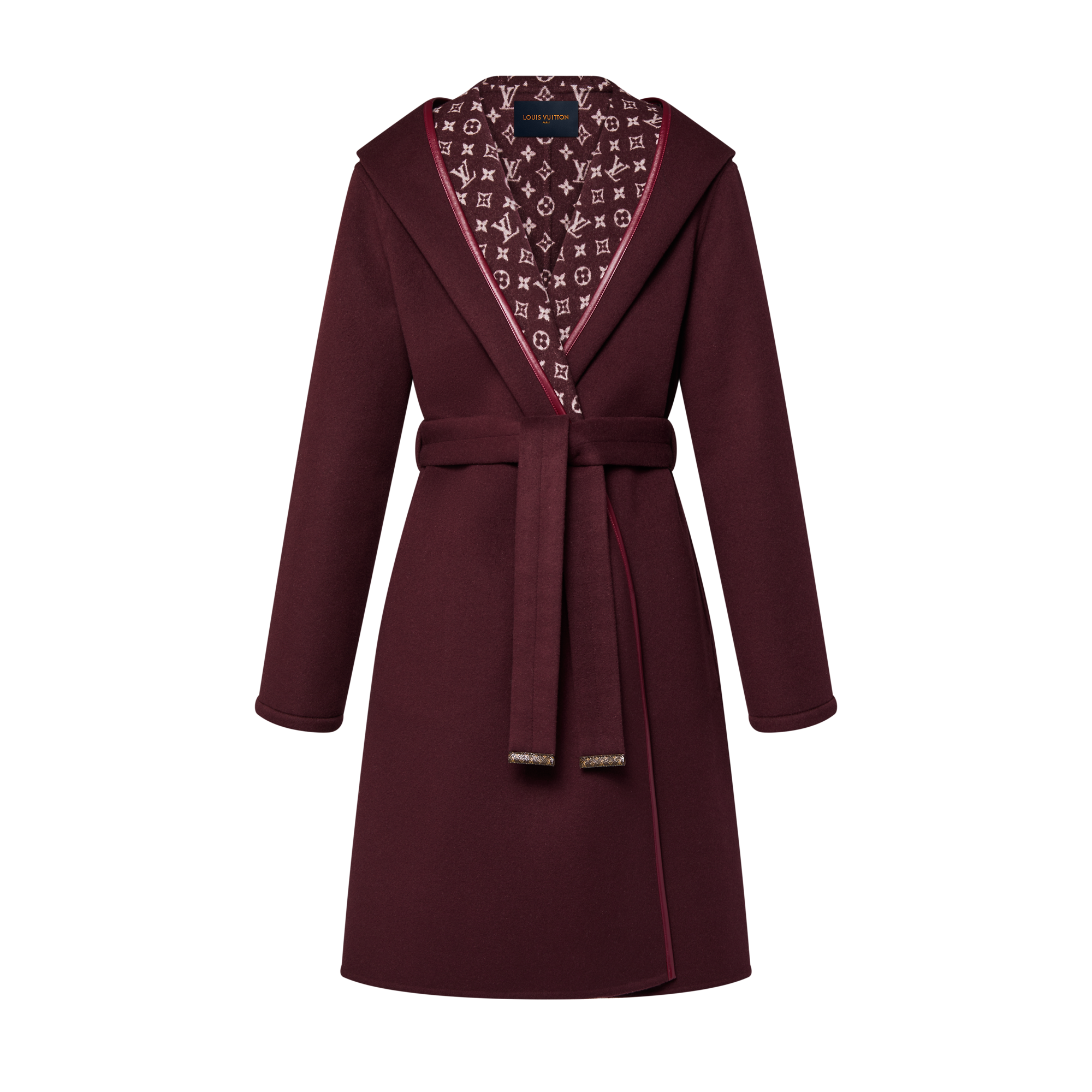 シグネチャー ロングフーデッド ラップコート - 画像 (2)