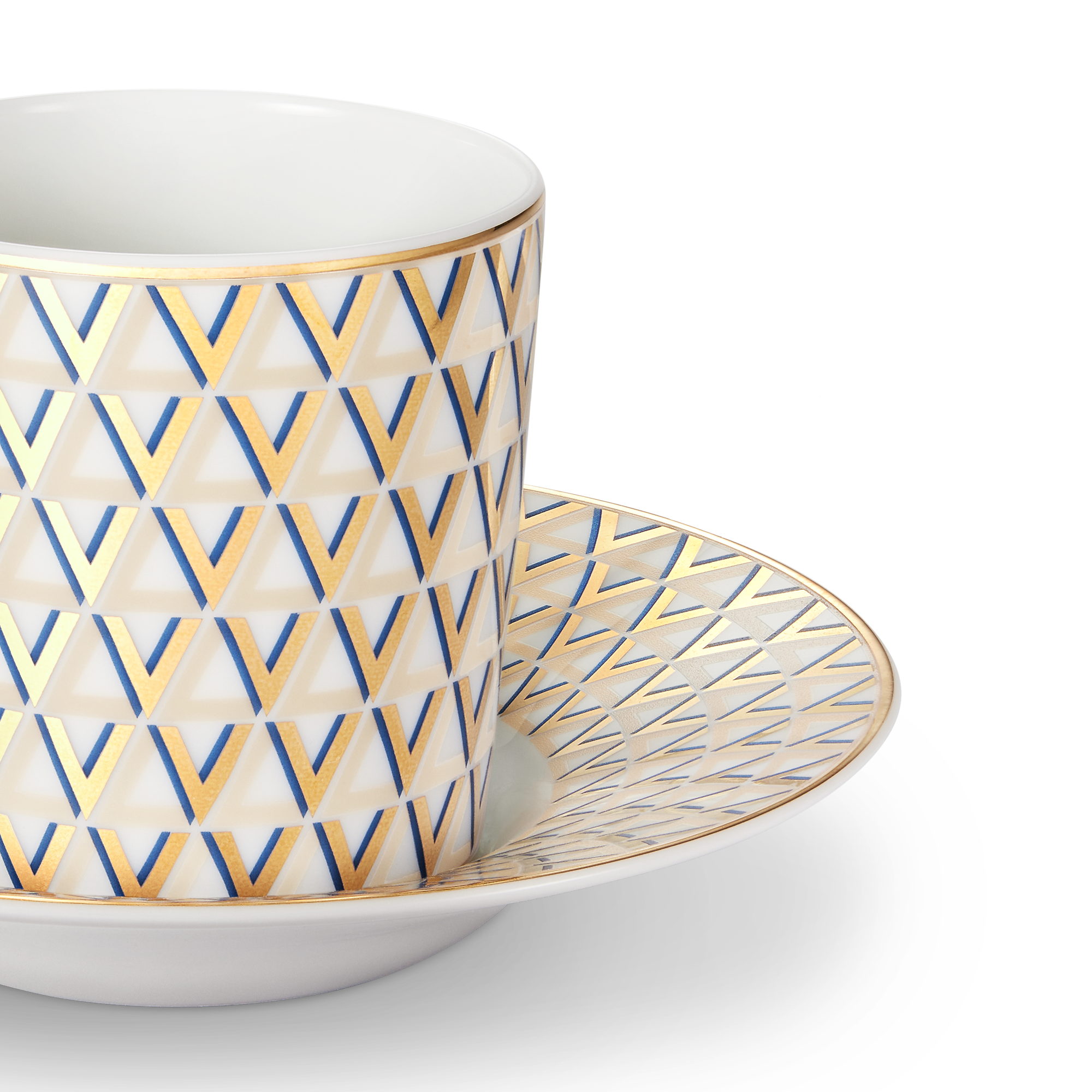 Splendor Set of 2 Coffee Cups and Saucers - 画像 (4)