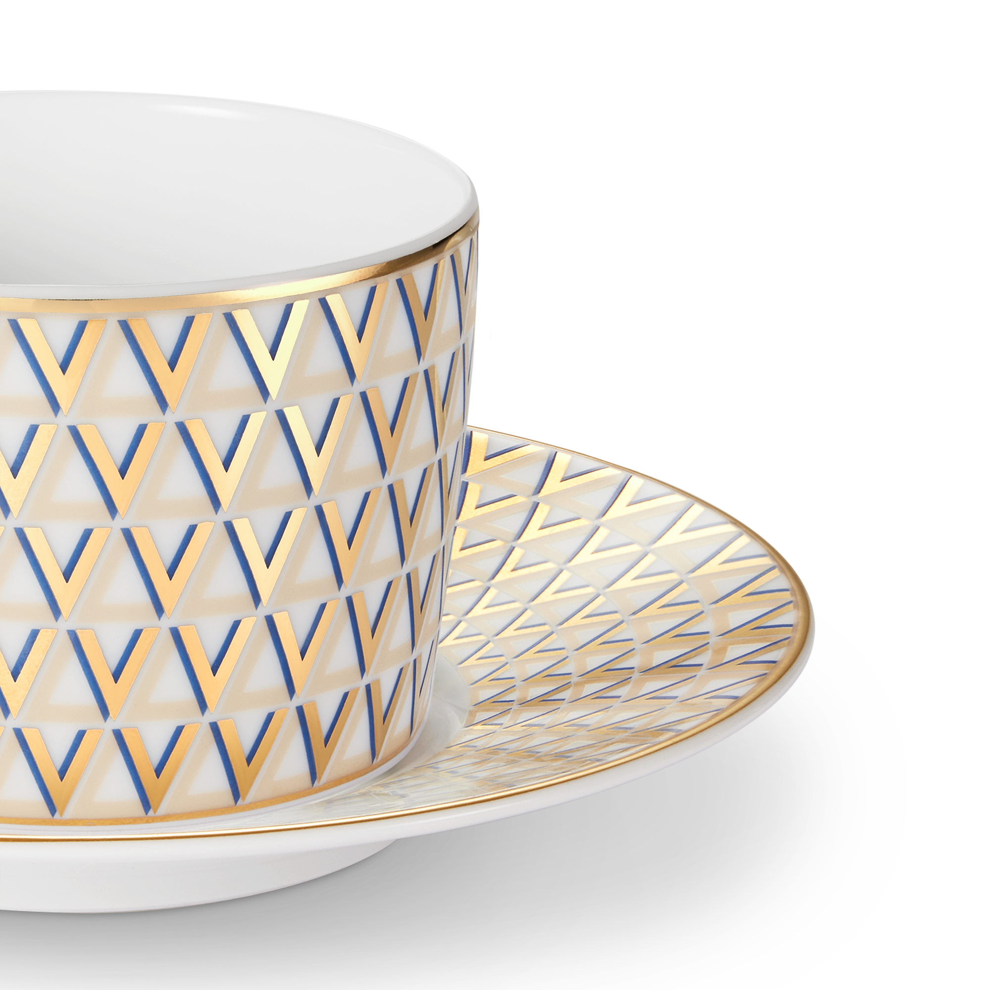 Splendor Set of 2 Teacups and Saucers - 画像 (4)