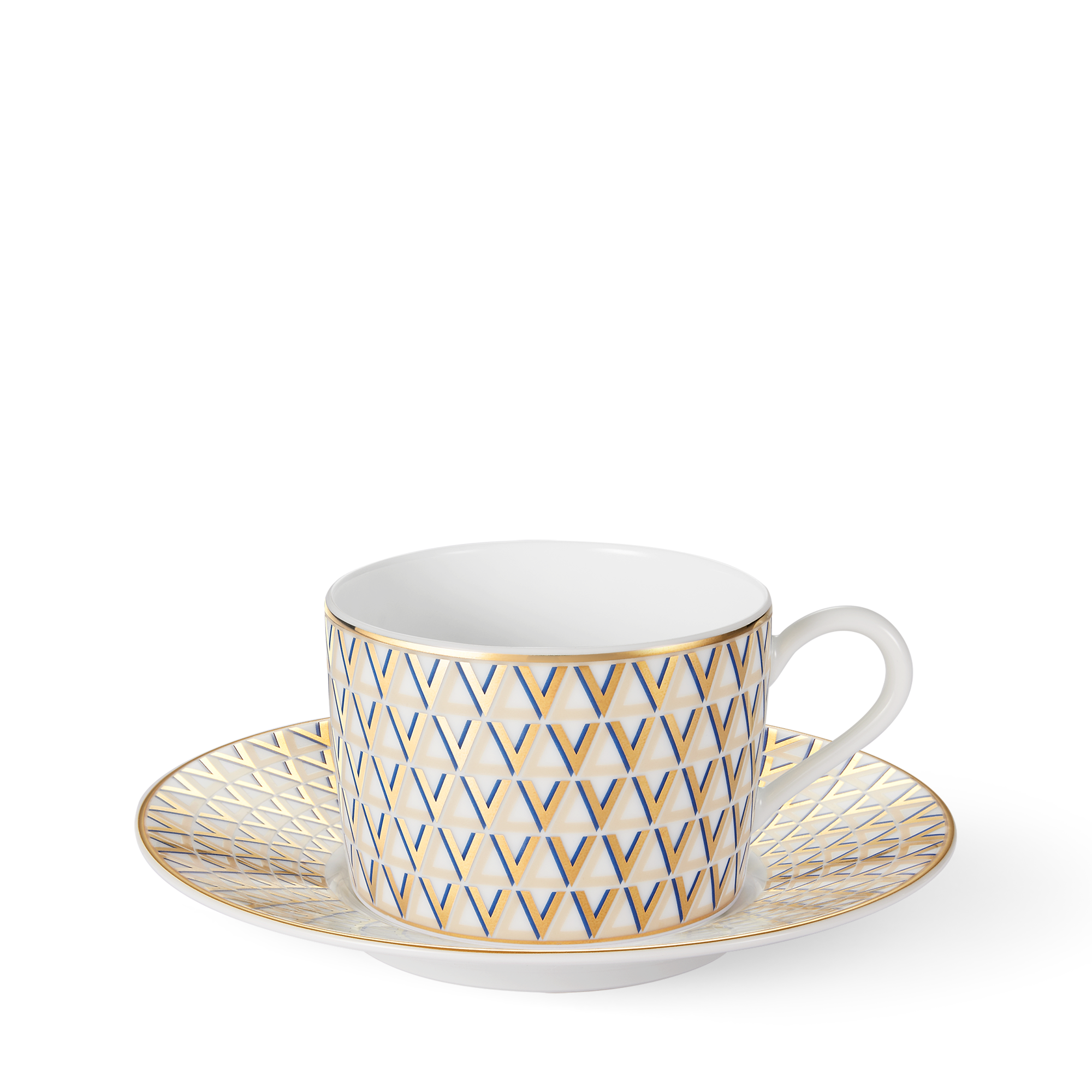 Splendor Set of 2 Teacups and Saucers