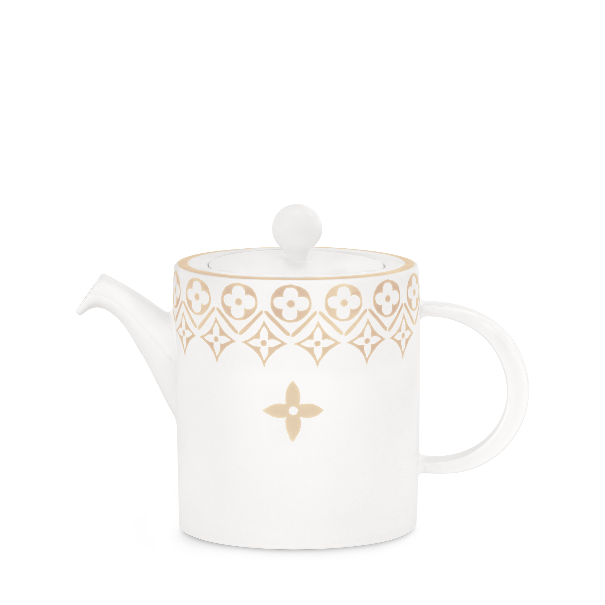 Teapot Monogram Flower Tile - 画像 (2)
