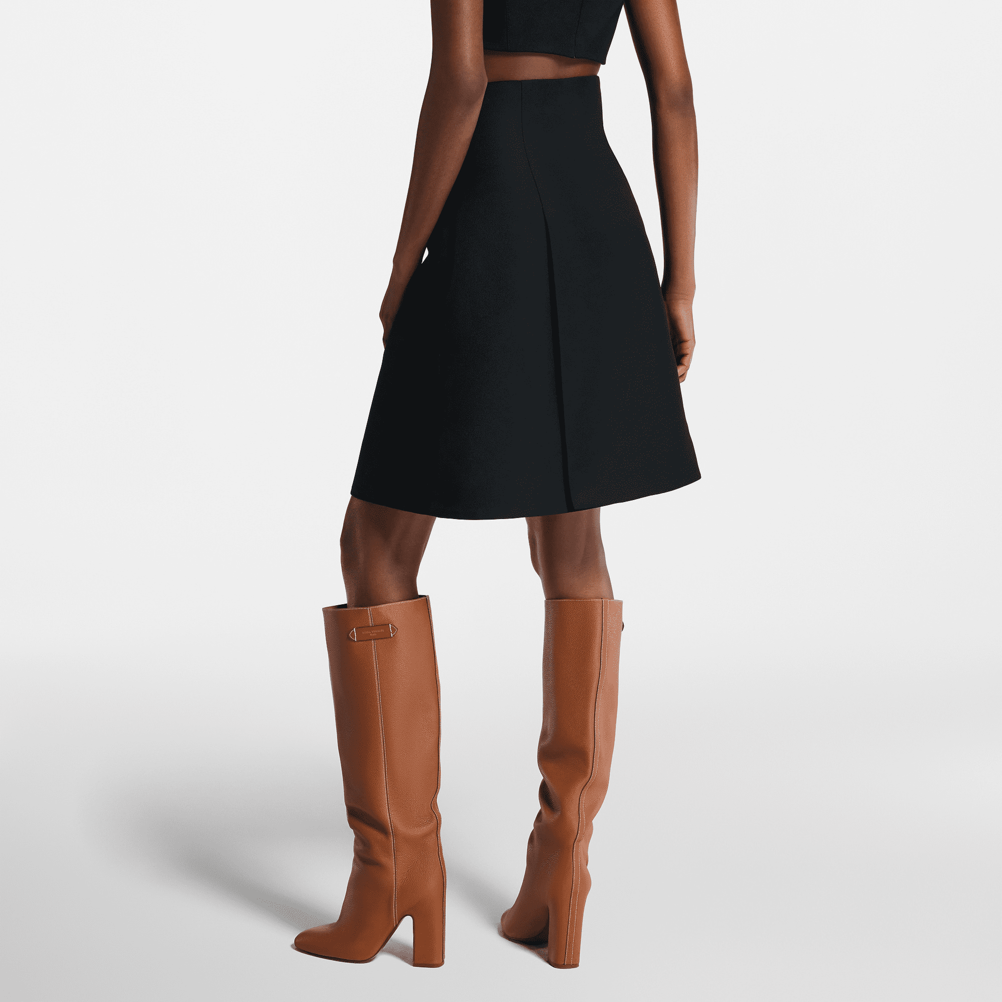テクニカルギャバジン ミニスカート - 画像 (6)
